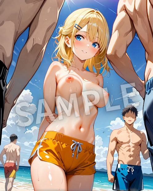 SUMMER MOMENTs ― カレンのビーチハプニングコレクション ― - サンプル画像 9