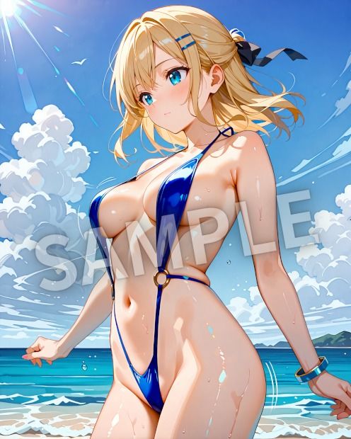 SUMMER MOMENTs ― カレンのビーチハプニングコレクション ― - サンプル画像 10