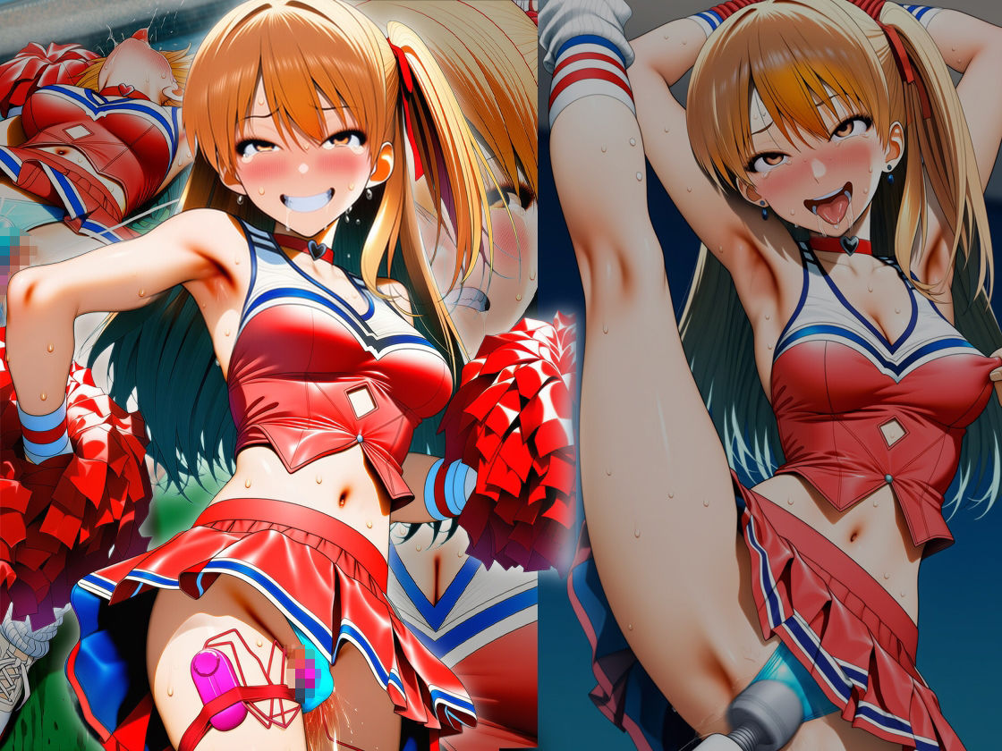 『チアガール集団レズいじめ、女同士の地獄の快楽責め』三部作セット！冬の特別セール - サンプル画像 8