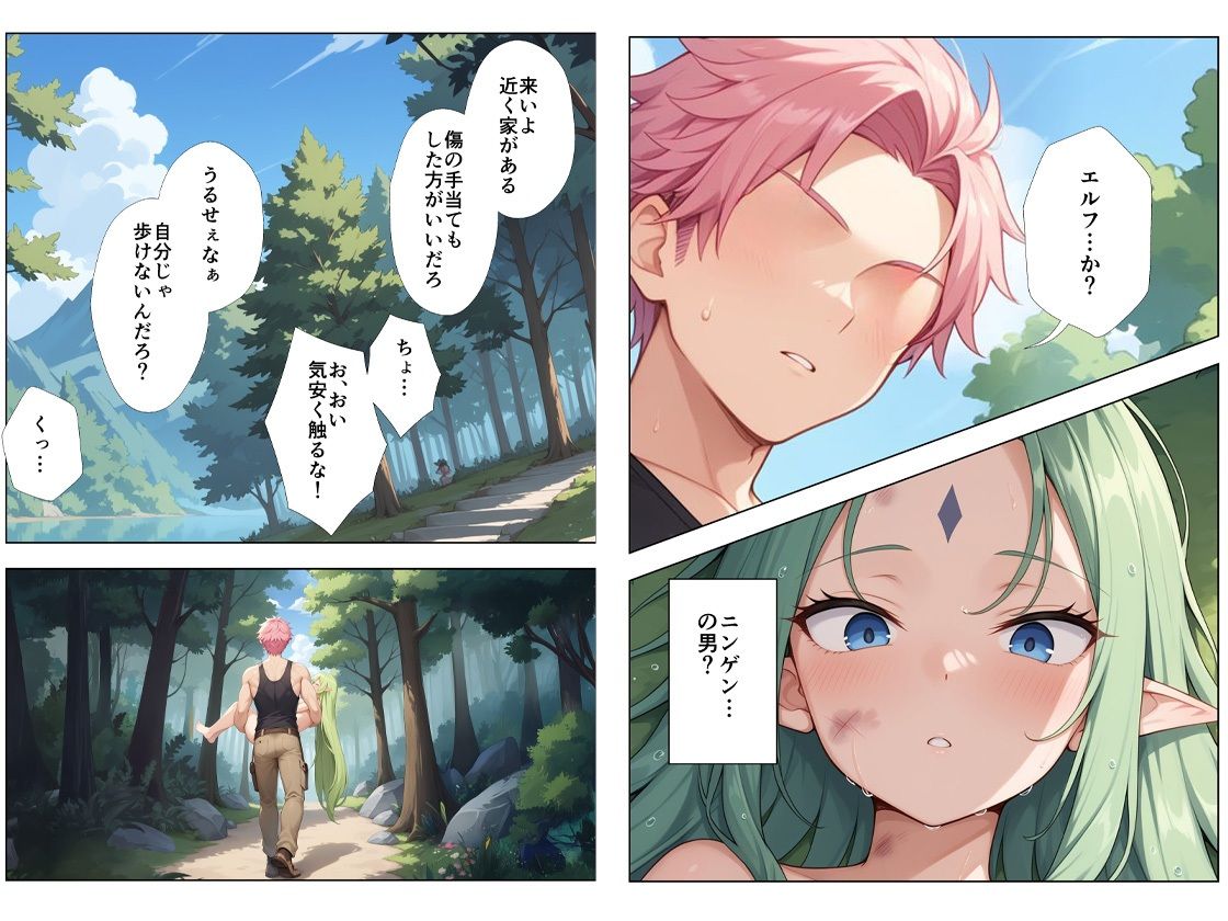 ボロボロのエルフを拾ったお話2前編 - サンプル画像 6