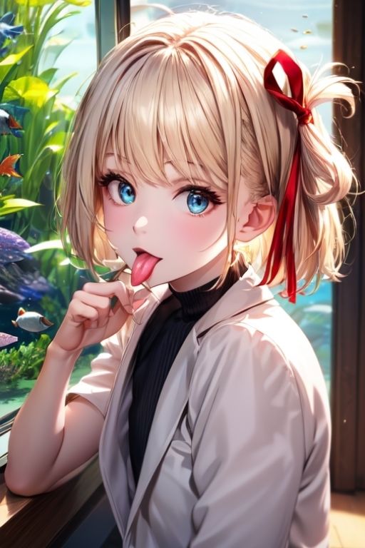 ちさとを何回目かで本命の水族館デートにお誘いしてはじめてえっち（PDF141枚） - サンプル画像 10