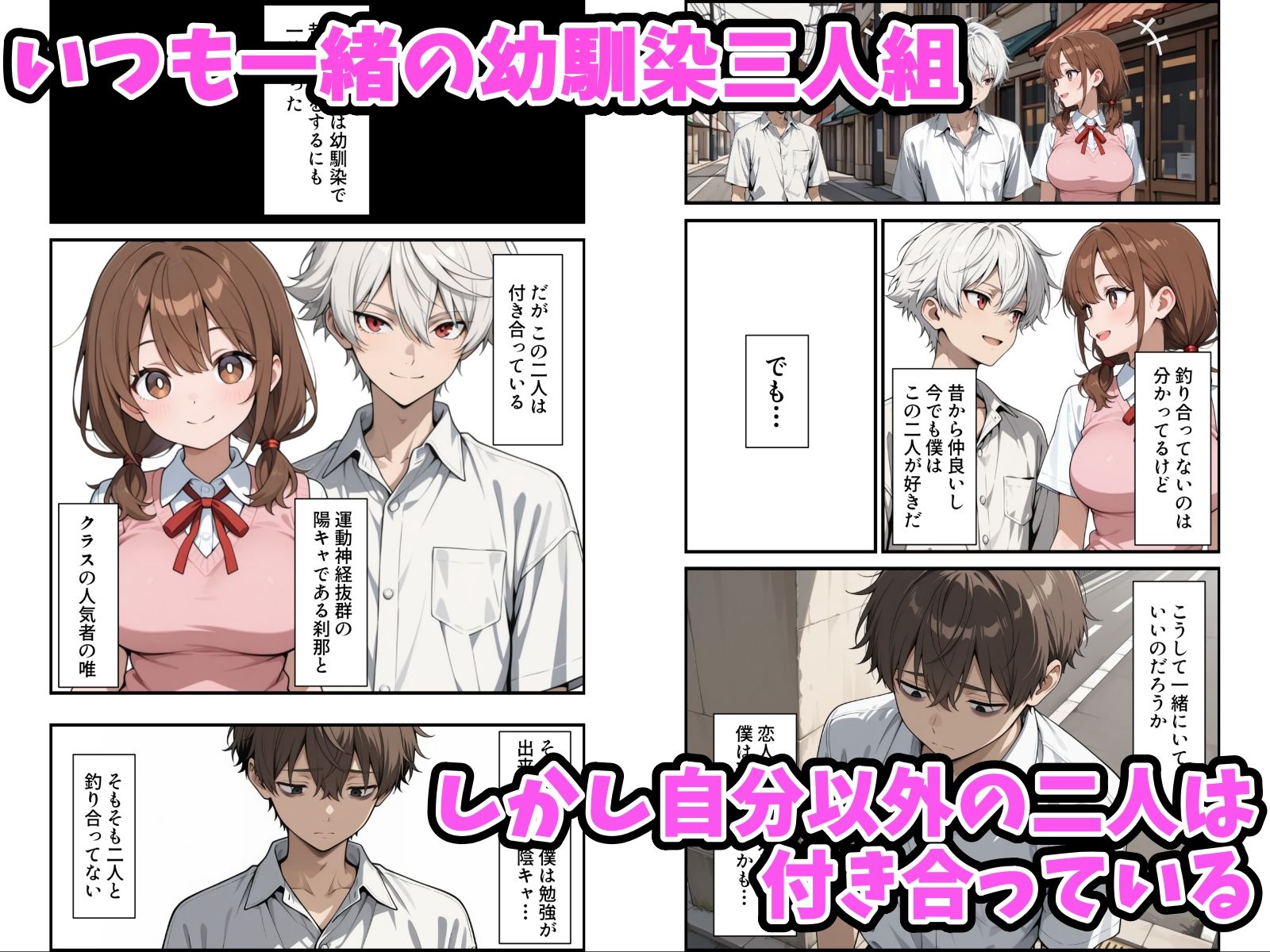 幼馴染をTSさせたので彼女共々堕とす話 - サンプル画像 1