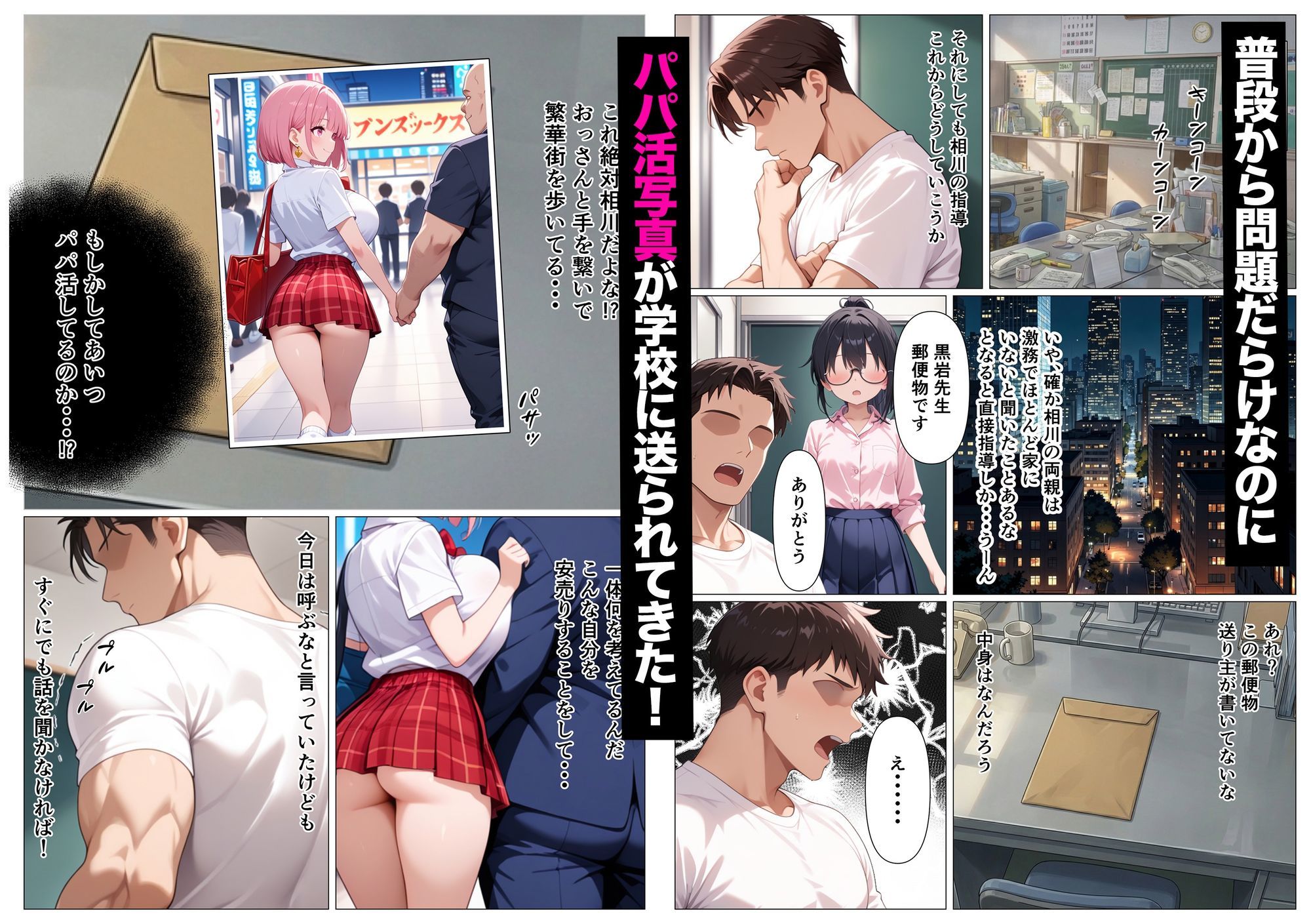 指導部屋は問題児エロかわギャルとのイチャラブ部屋になりました - サンプル画像 2