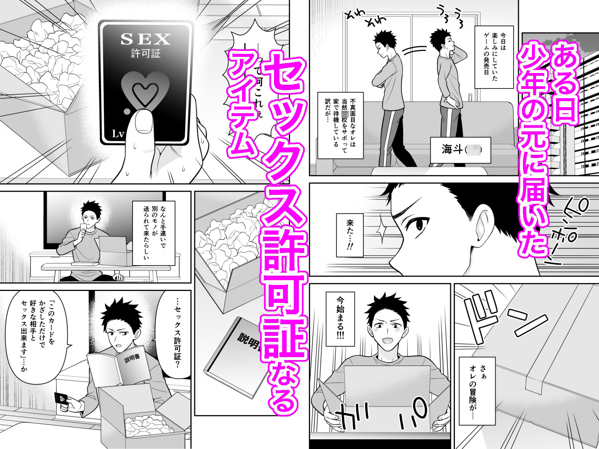 セックス許可証  かざしただけでヤり放題  催●服従 - サンプル画像 1