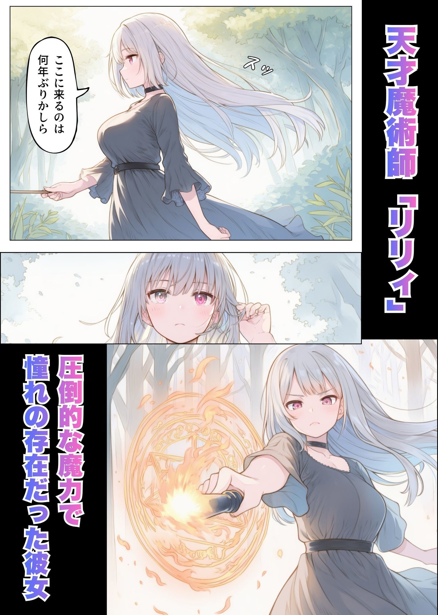 天才魔術師が無様に魔力吸収される話 - サンプル画像 1