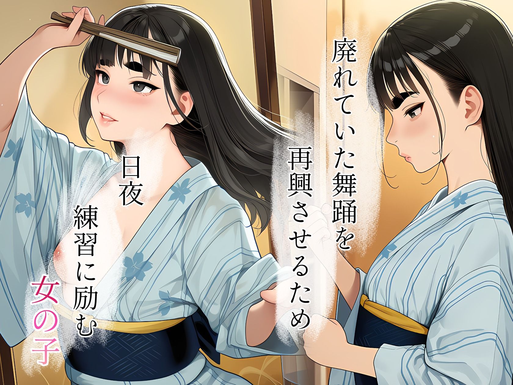 伝統舞踊を復活させるため裸で舞います。〜汗と愛液の青春記録〜 - サンプル画像 2