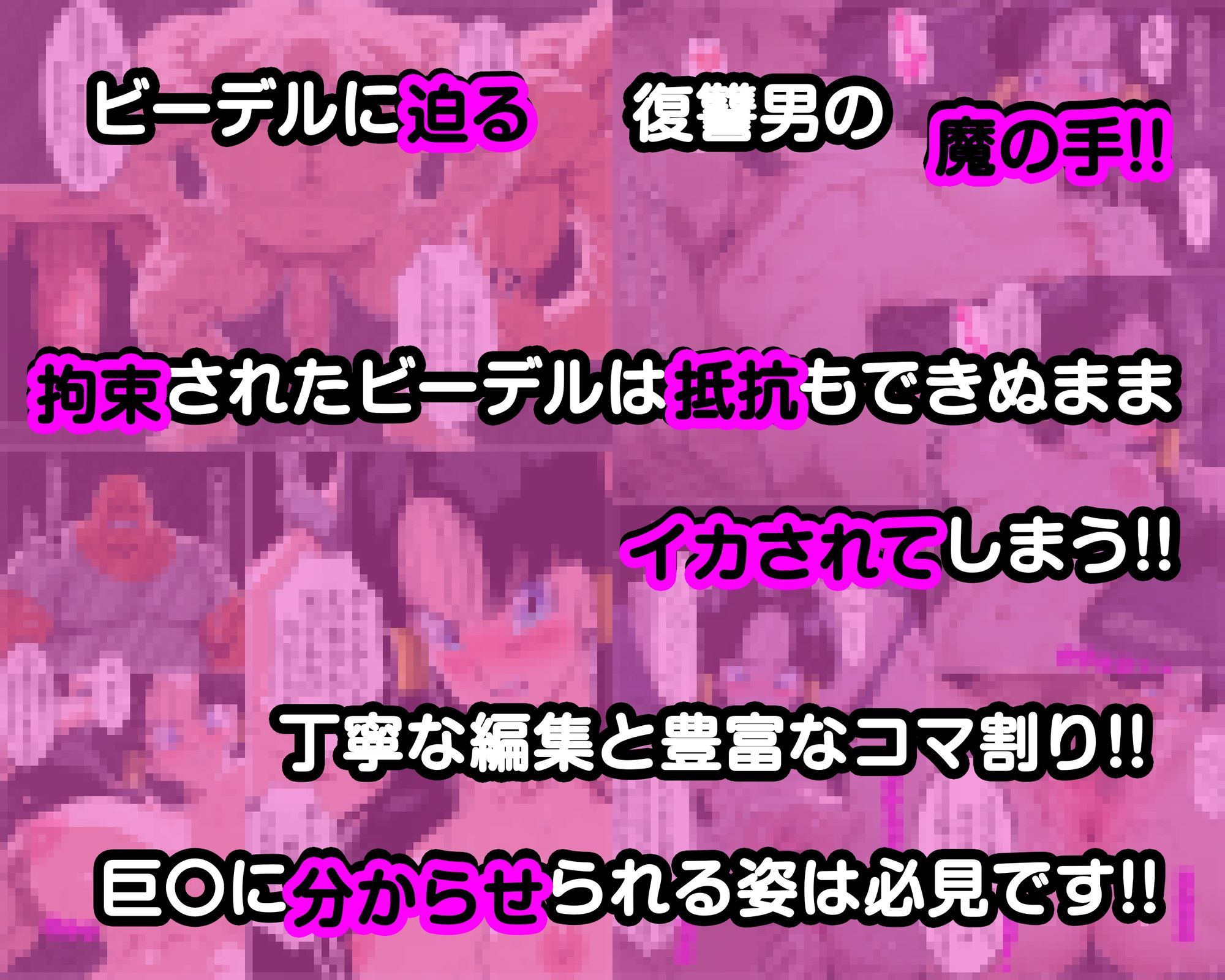 街の平和を守るビー〇ルに凶悪化した一般強盗犯が分からせ復讐種付けプレス - サンプル画像 2