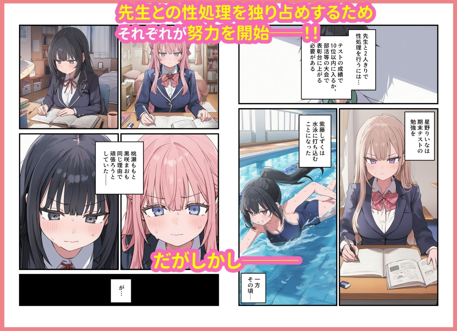 貞操逆転した世界で ある女子校の性処理係になった件3 - サンプル画像 8