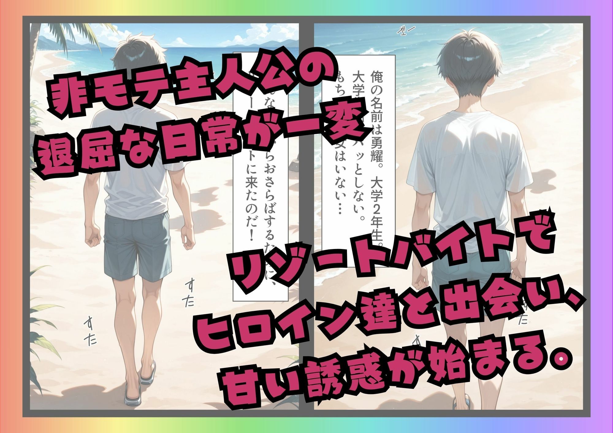 南国バイトでハーレム性活 - サンプル画像 2