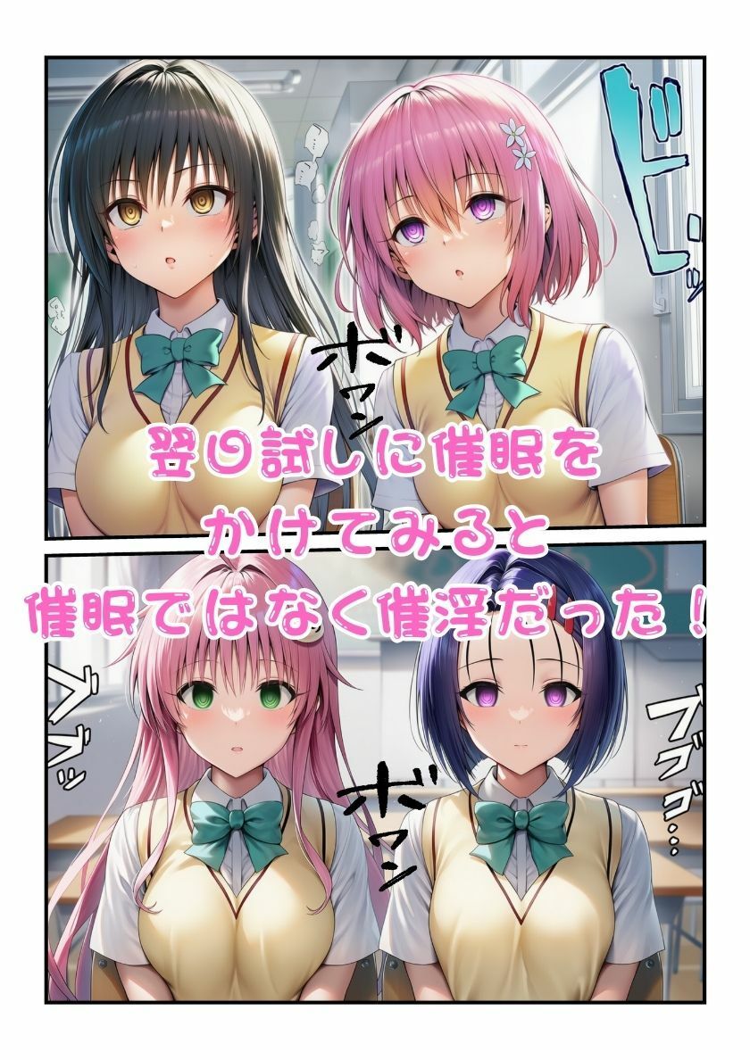 居残りヒロイン達に教師が催●かけたら淫乱化して乱交できちゃった！【ToL？veる編】 - サンプル画像 3