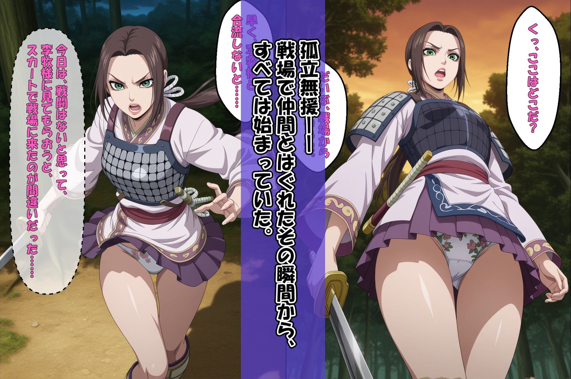 『◇ 抵抗不能、支配される羌〇イ ◇』＆『◇ 完全支配、逃げ場なしカ〇ネ ◇』2冊セット - サンプル画像 5