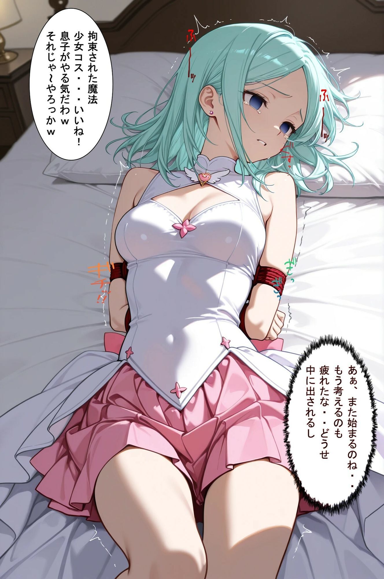 絶対服従の性奴●  コスプレSEX！お仕置き！賭けゲーム！  ご主人様は犯し放題！ - サンプル画像 9