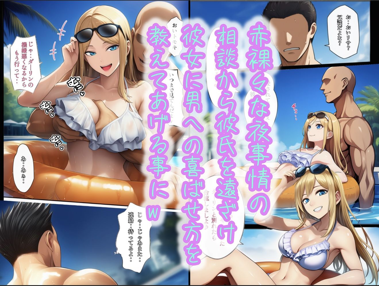 俺だけ何をしても許される世界seen2プール編 - サンプル画像 8