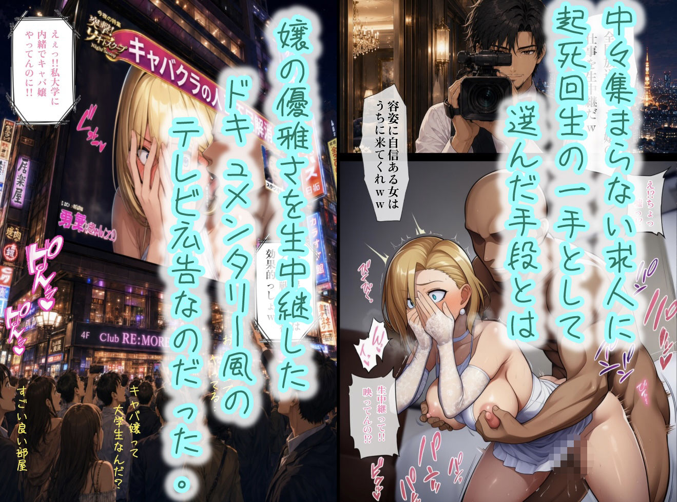 俺だけ何をしても許される世界seen5キャバクラ編 - サンプル画像 9