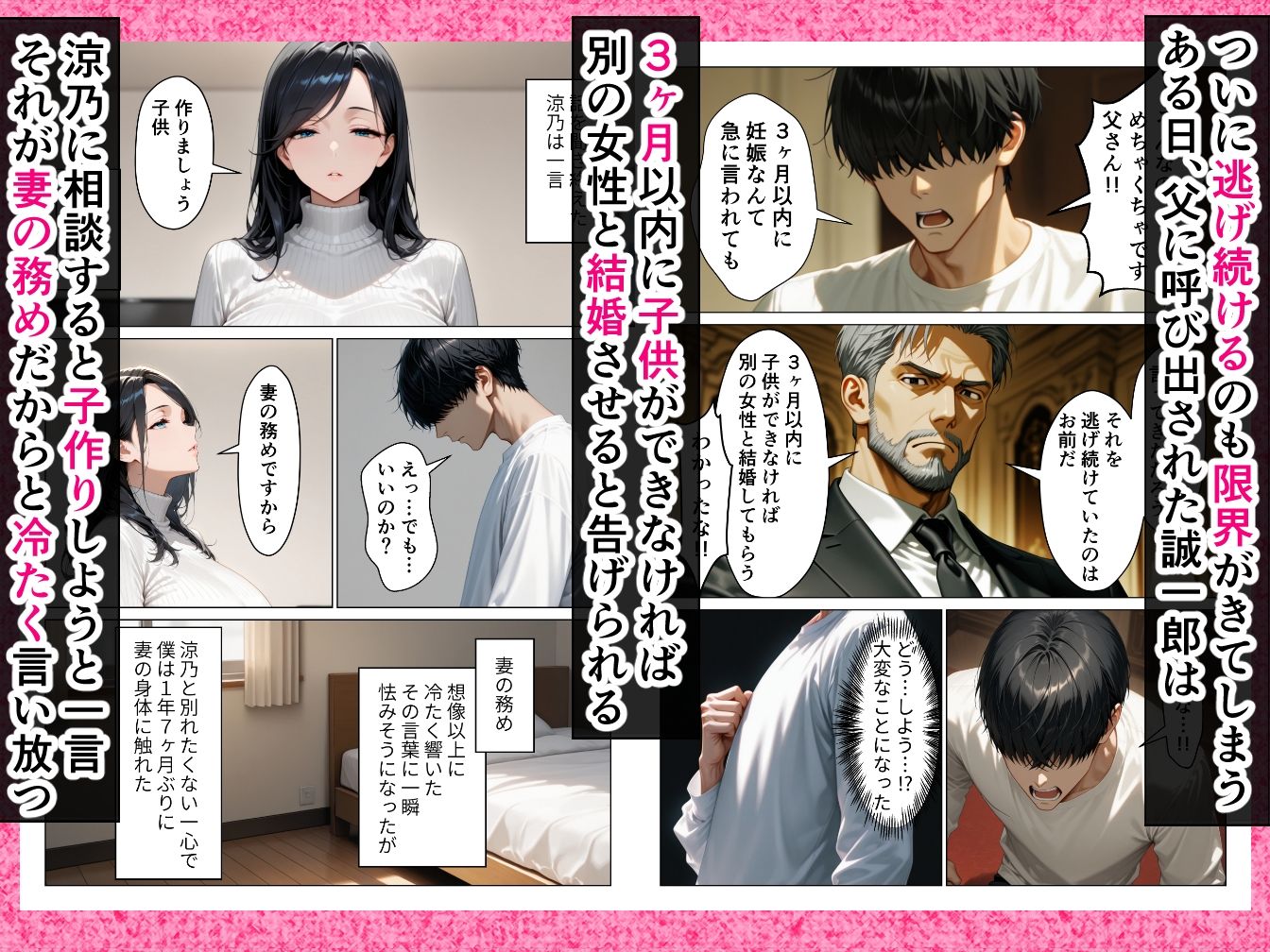 絶対に笑わない僕のクール妻を全力で孕ませる話 - サンプル画像 3