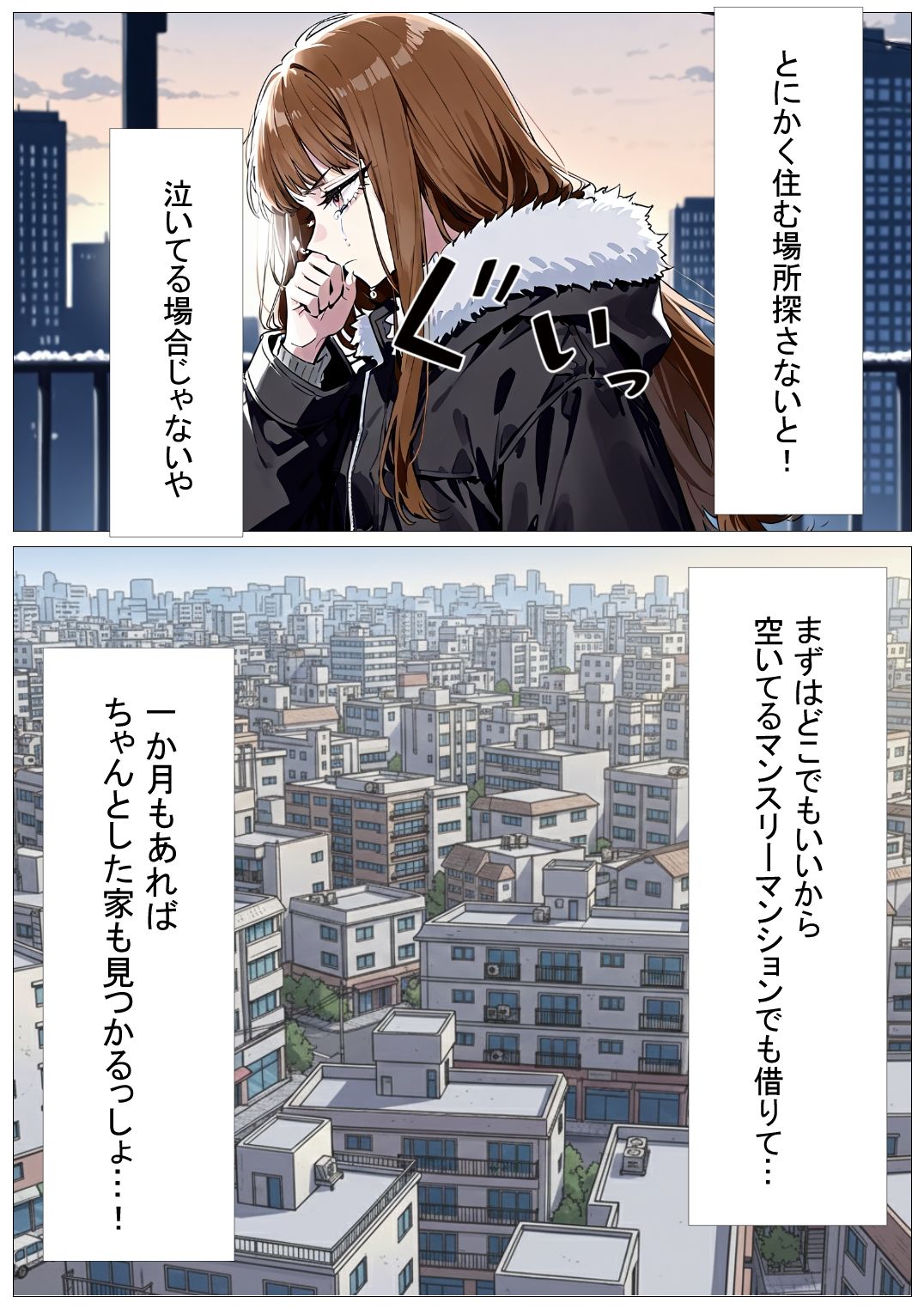 勢いに任せて家出したら輪●ハウスに住むことになった話 - サンプル画像 1