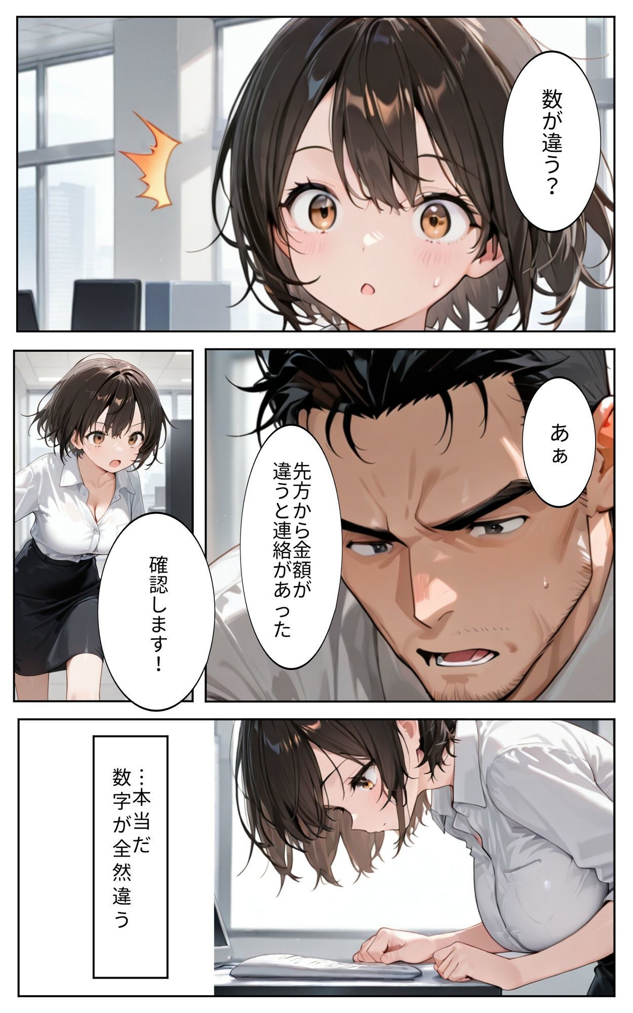 後輩OL先輩と家でヤる - サンプル画像 2