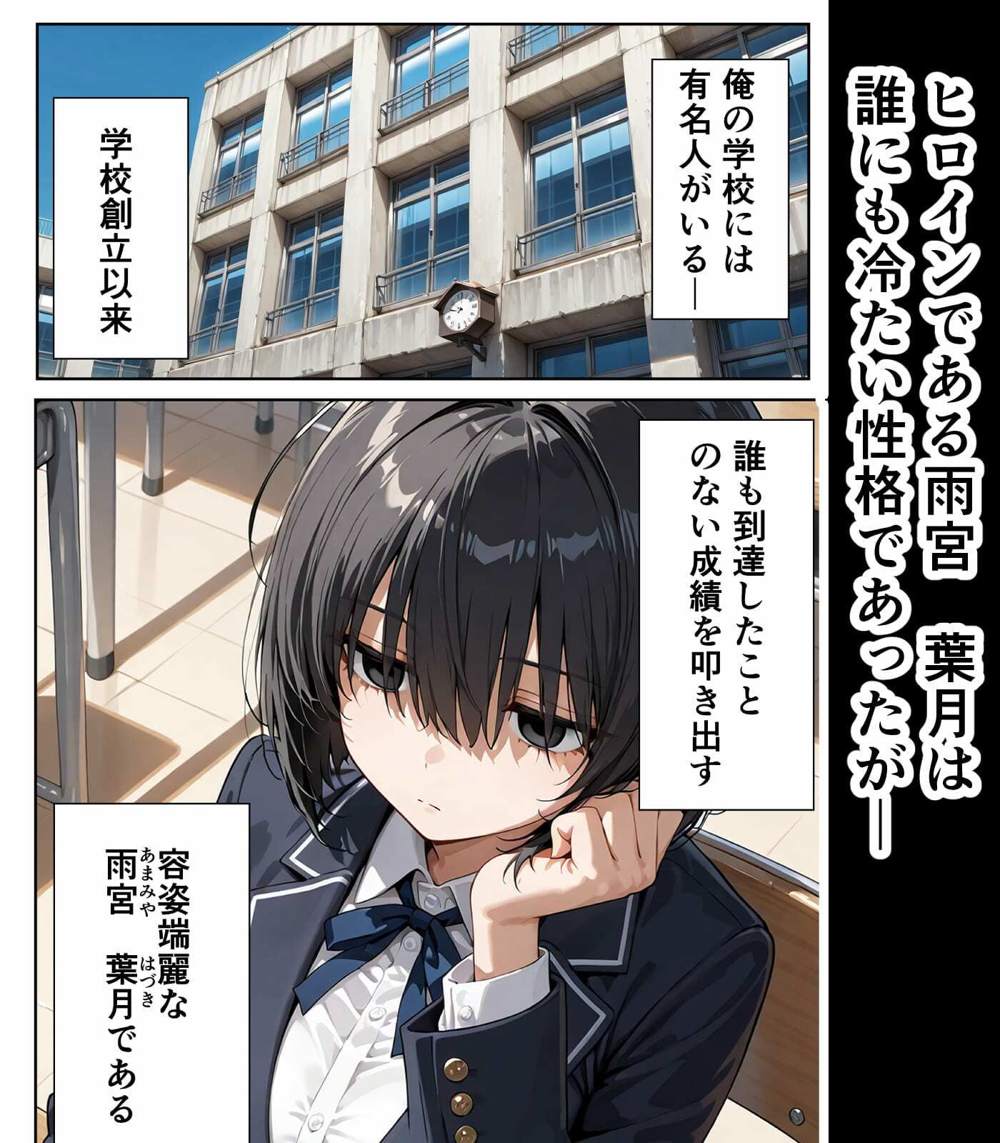 学園憑依I  ジト目優等生に分魂憑依して、ひとつになるまで - サンプル画像 1