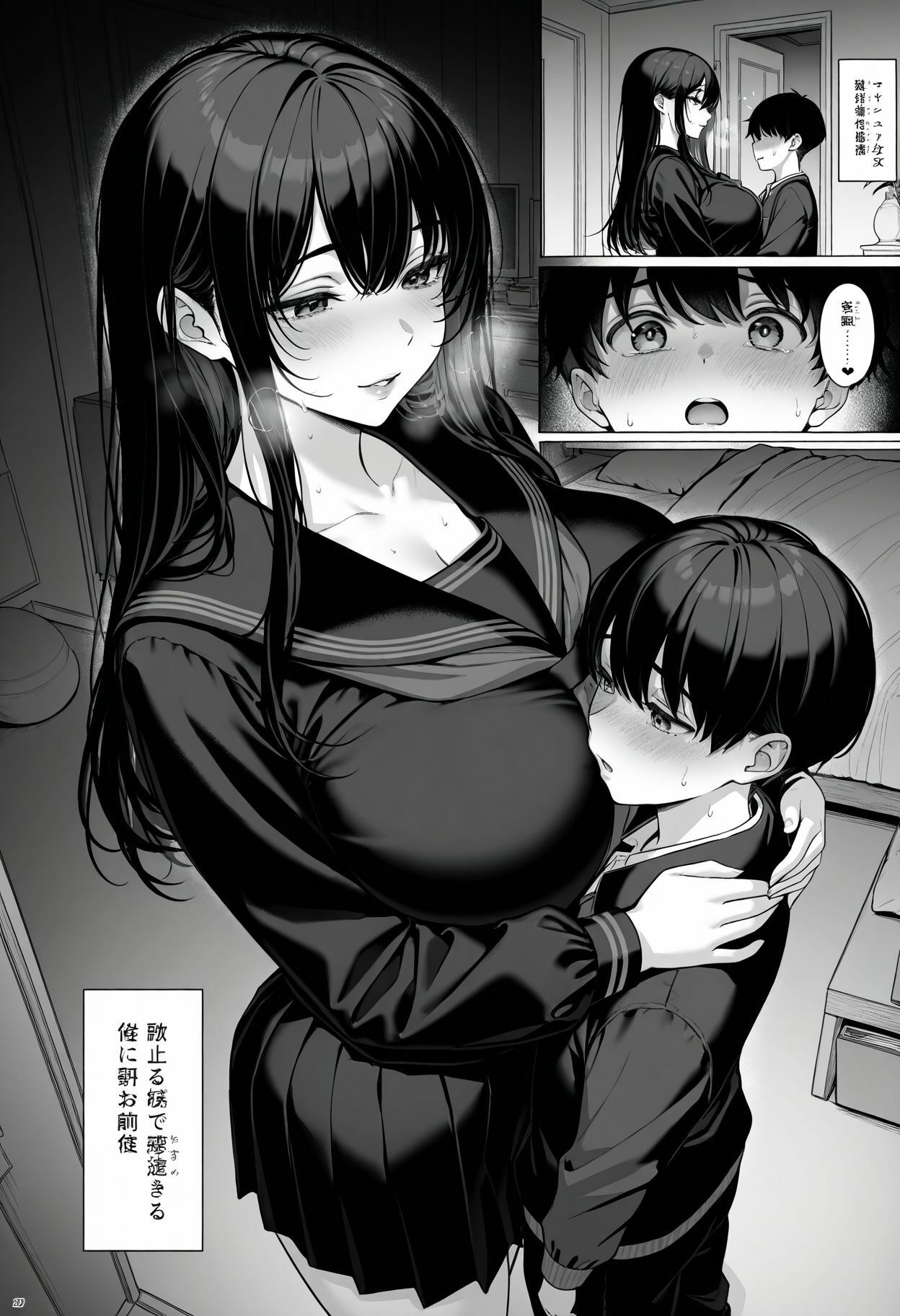 大きなお姉さんは我慢ができない - サンプル画像 1