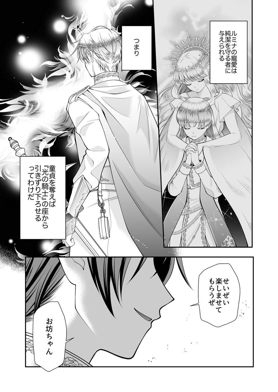 光の騎士を貶める - サンプル画像 3