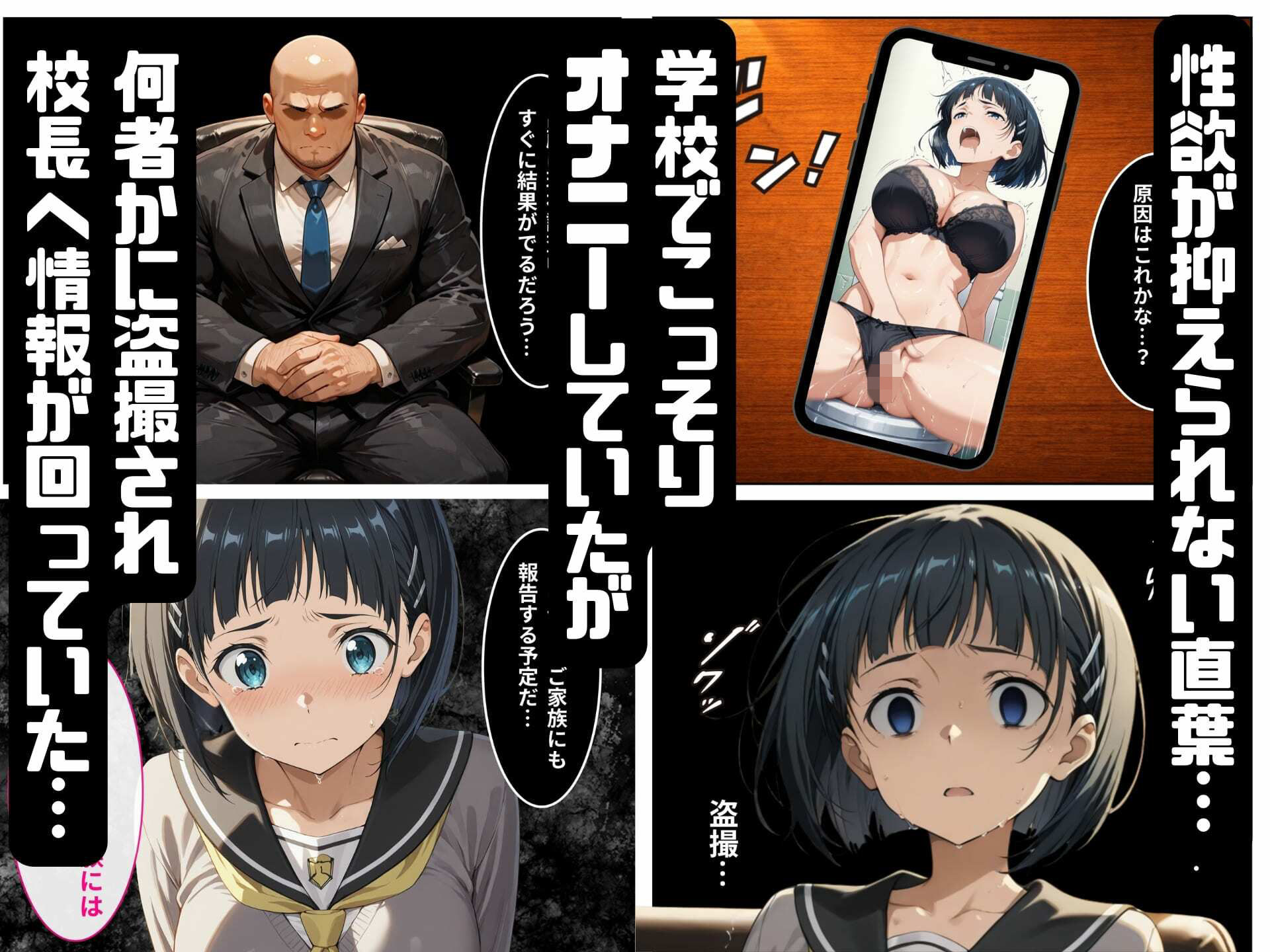 寝取られた直葉-校長のちんぽでメス堕ちする - サンプル画像 4