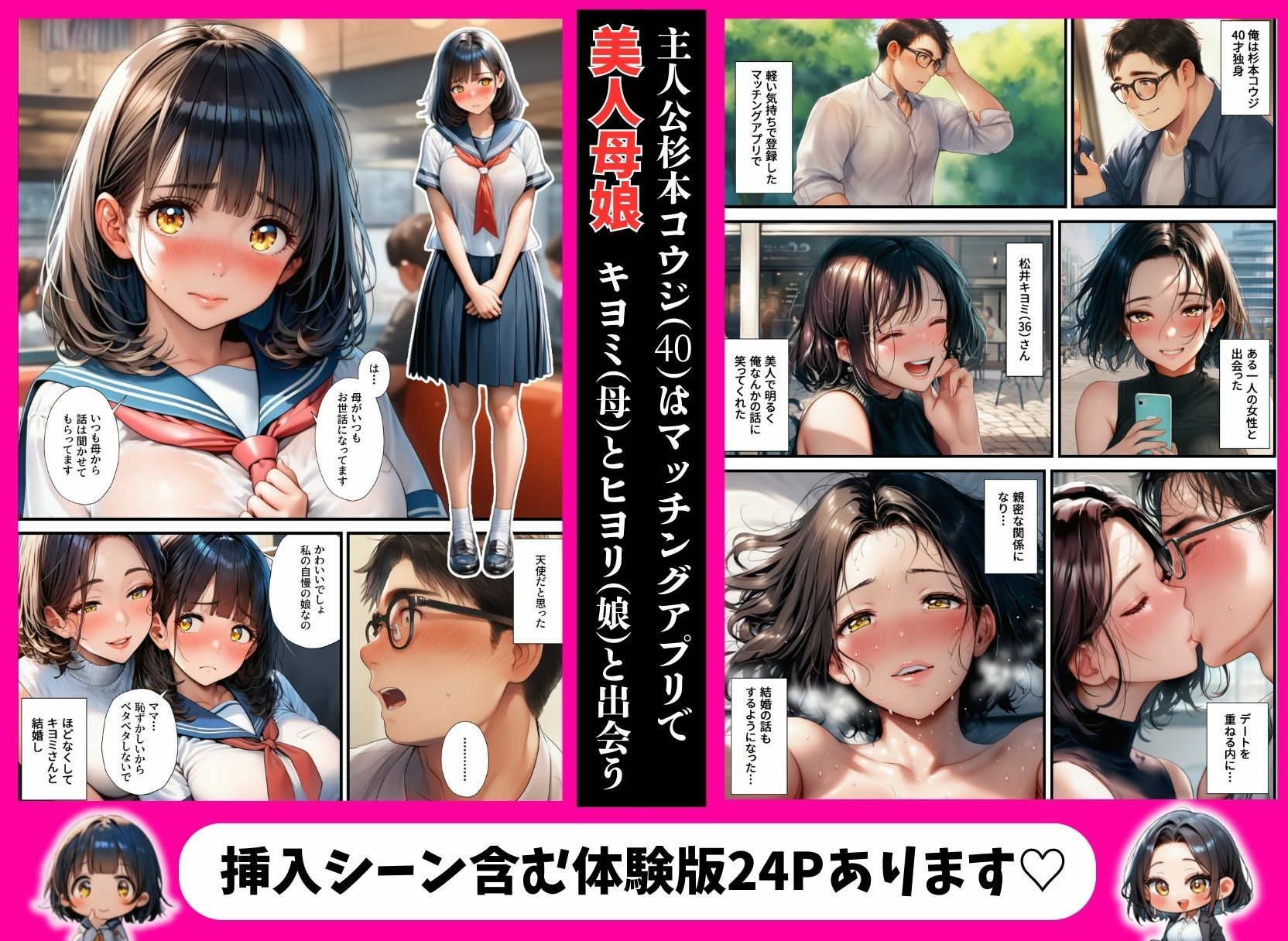 NTR母娘〜始まりは義父へのプレゼントだった〜 - サンプル画像 1