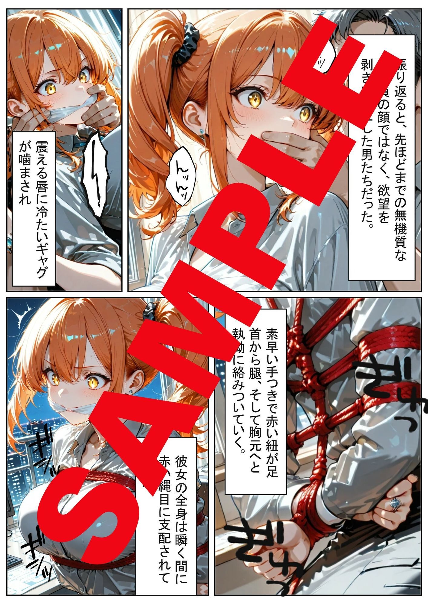 朝陽に晒された白濁のオフィス・レディ― - サンプル画像 3