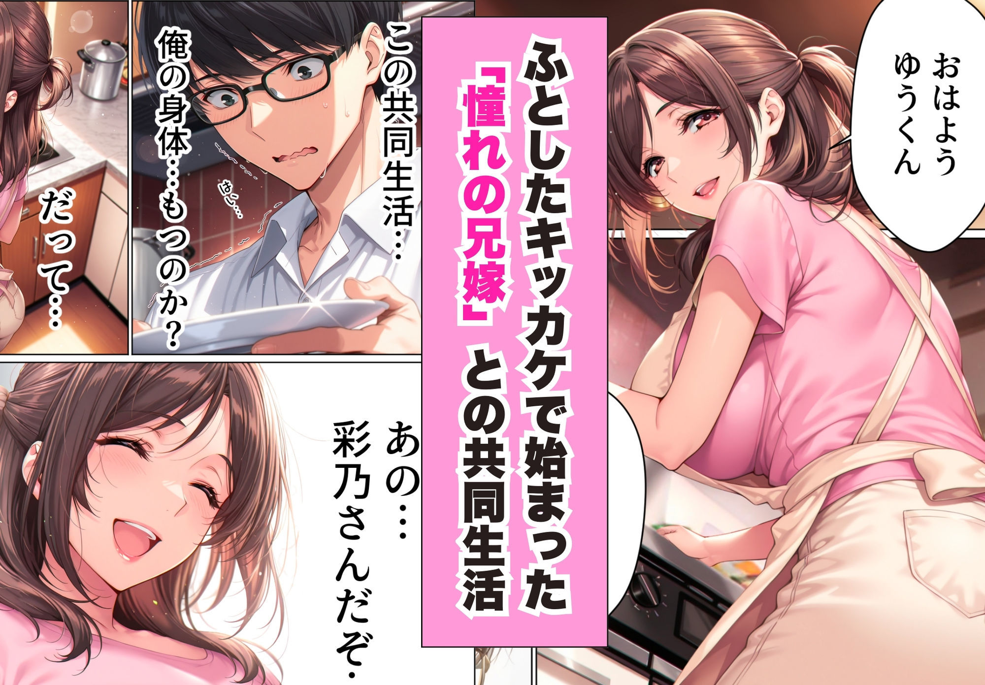 兄さん、あなたの妻は…俺が貰います。〜鳥かごの中の巨乳清楚義姉が純愛濃厚セックスで「妻の顔」を捨てた全記録〜 - サンプル画像 1