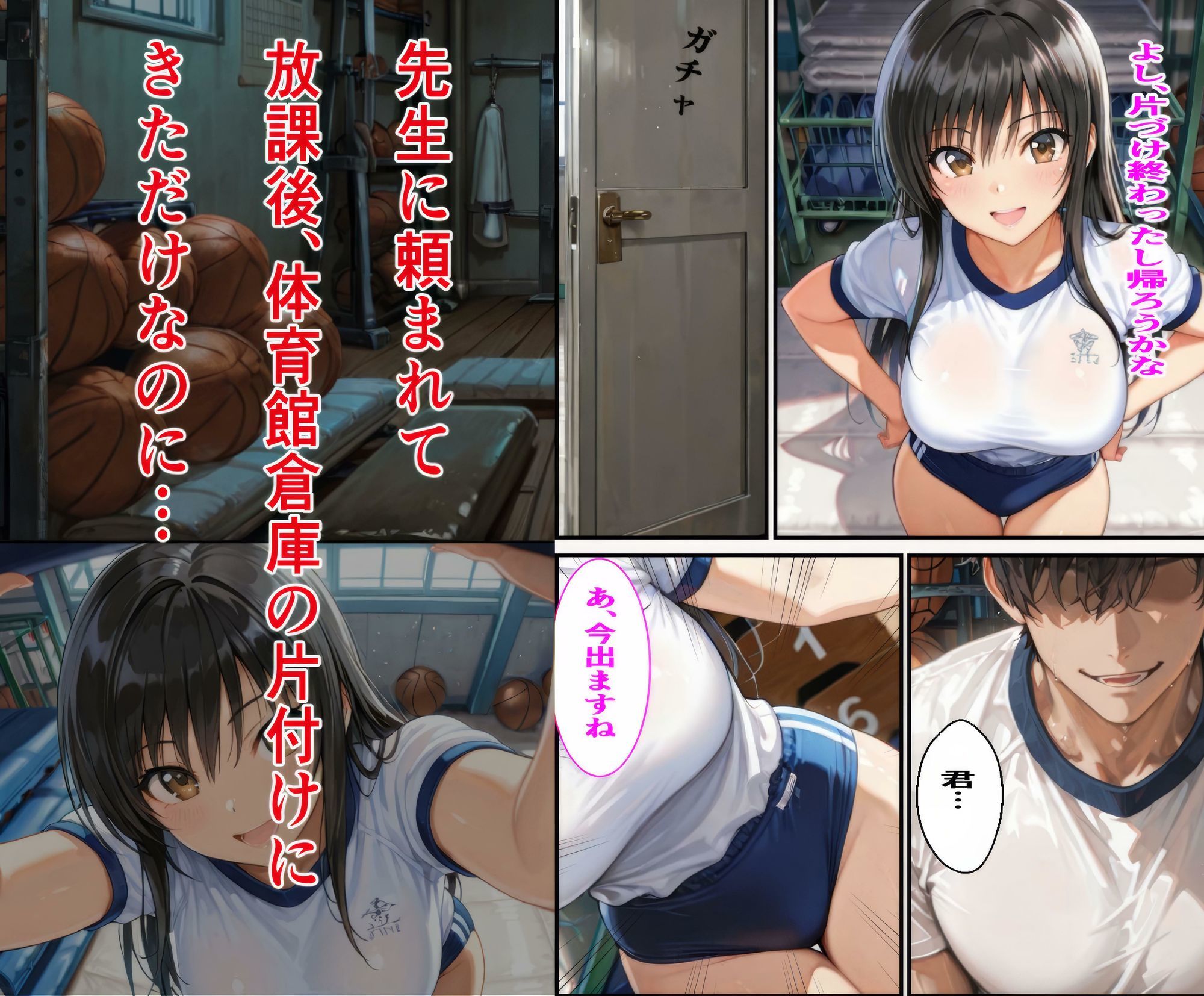 ◆放課後の古手〇唯の悲劇◆ - サンプル画像 1