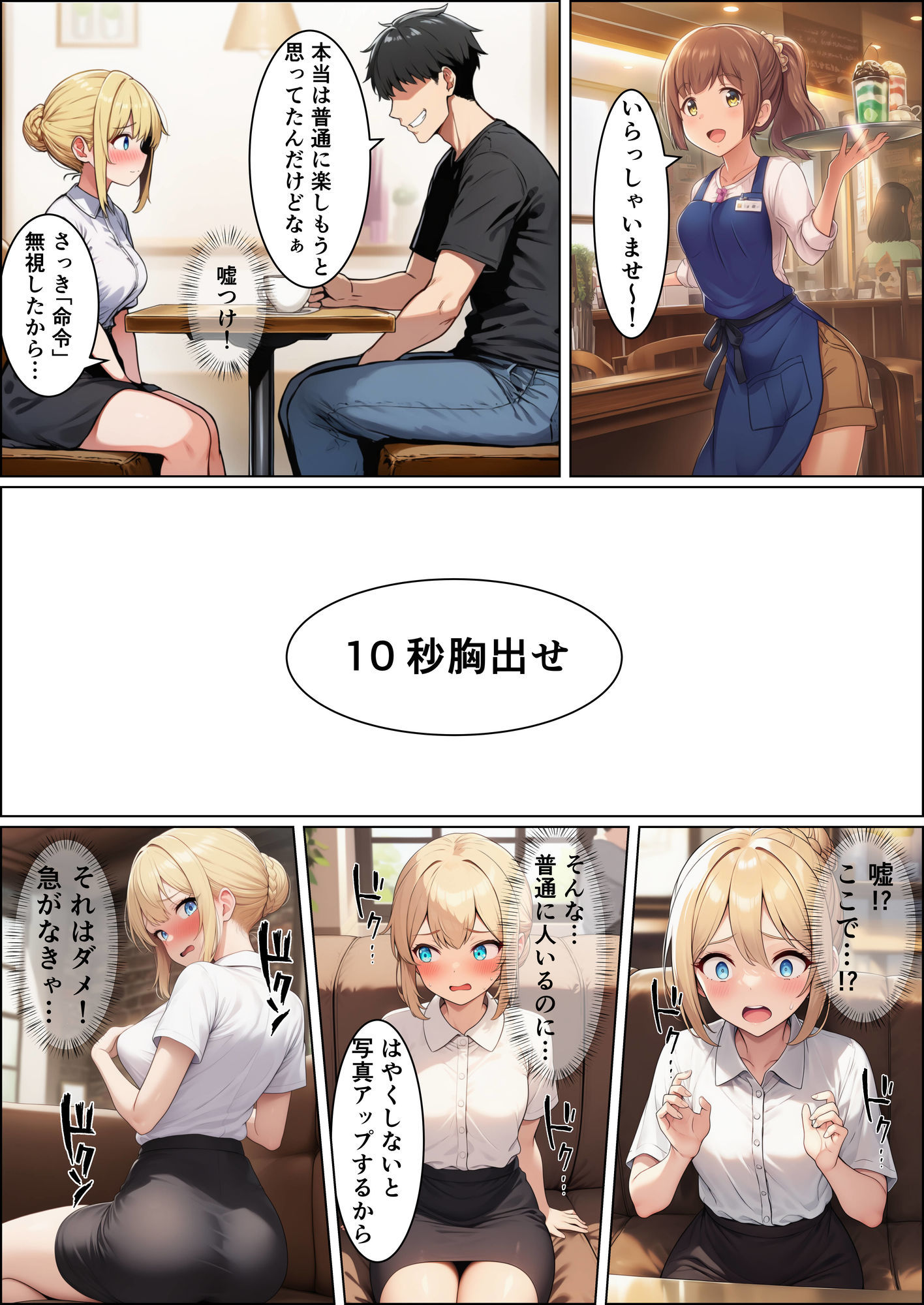 初めての勧誘で人生が変わっちゃった女の子の話  ご主人様との出会い編 - サンプル画像 7