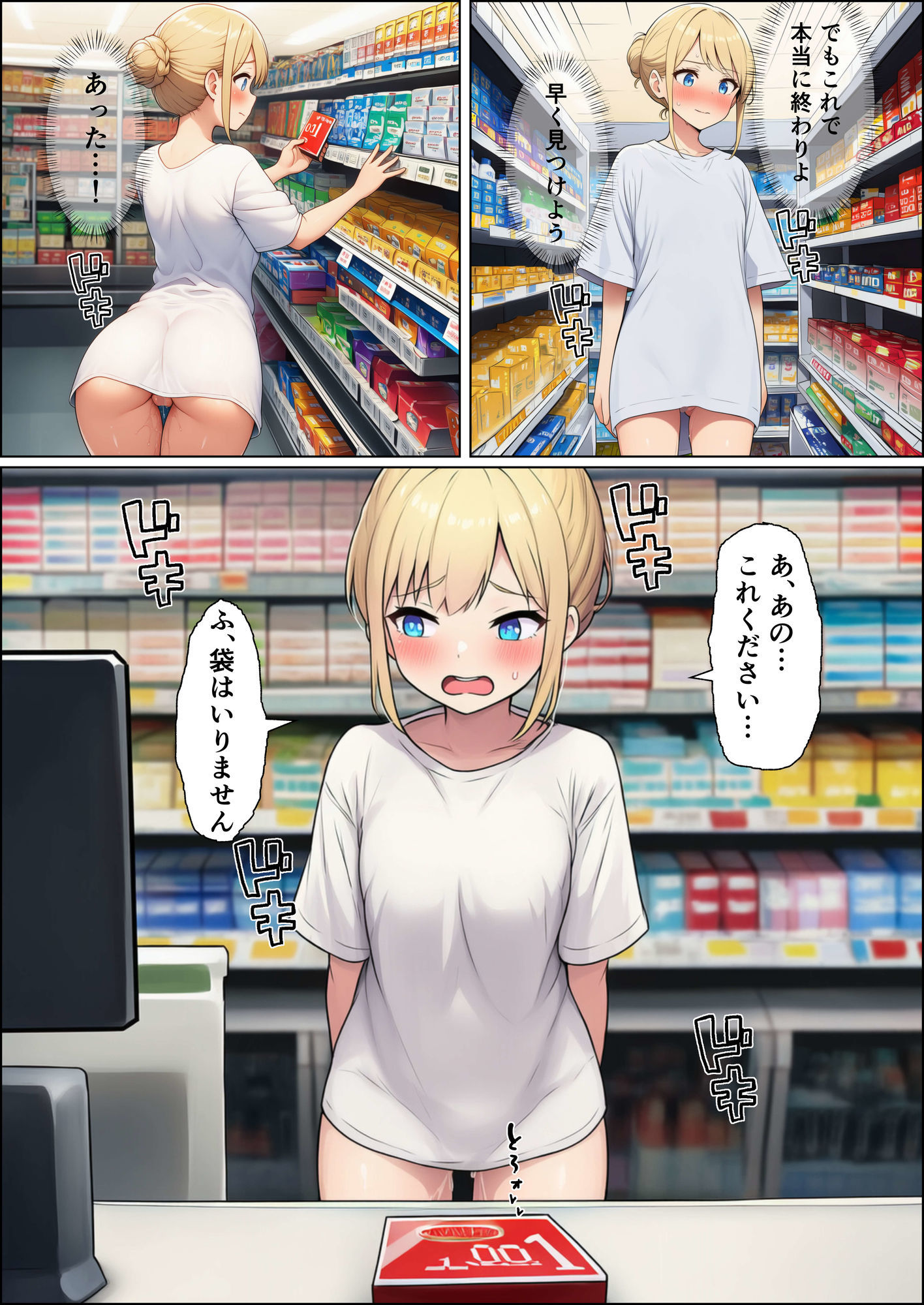 初めての勧誘で人生が変わっちゃった女の子の話  ご主人様との出会い編 - サンプル画像 9