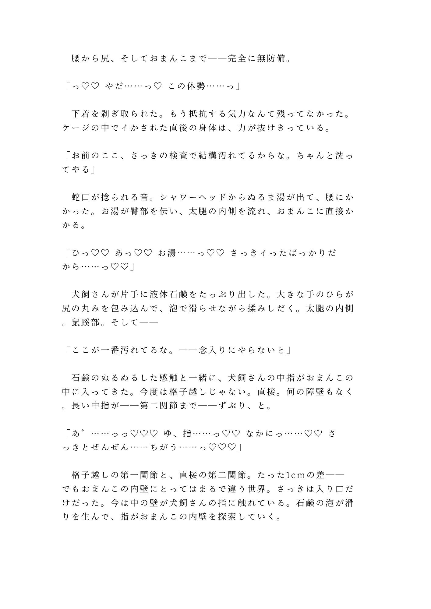 「ペットのモノを盗んだならペットとして償え」万引きバレたカントボーイが首輪とケージで犬扱いされ三回中出しで雌ペットに堕ちる話 - サンプル画像 10