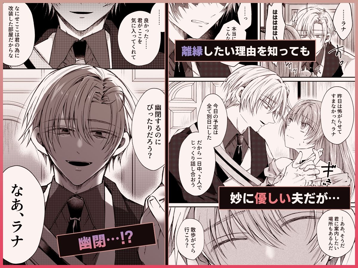 悪女になったので離縁を希望しても幼馴染ヤンデレ陛下は頷かない - サンプル画像 6