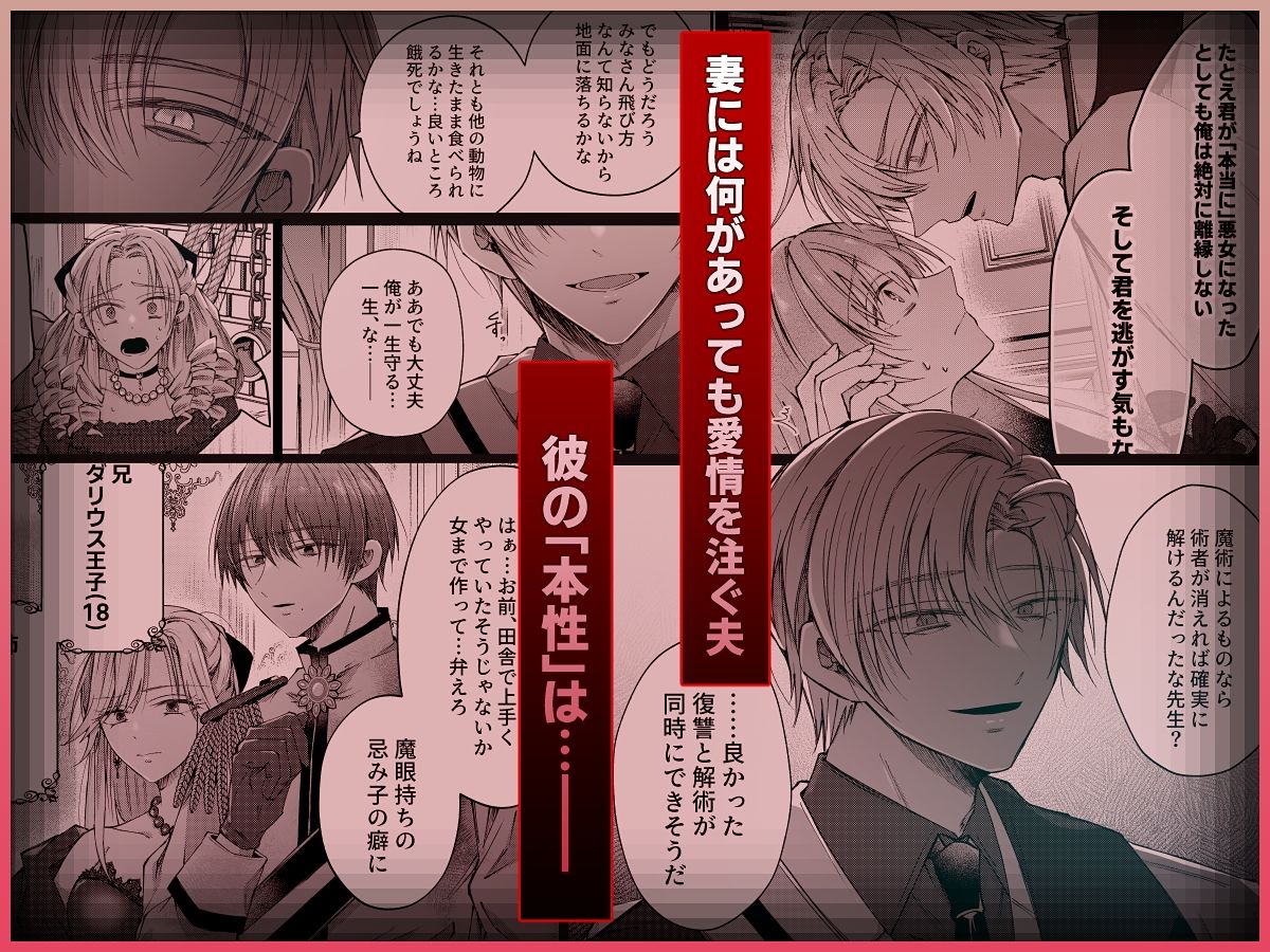 悪女になったので離縁を希望しても幼馴染ヤンデレ陛下は頷かない - サンプル画像 8