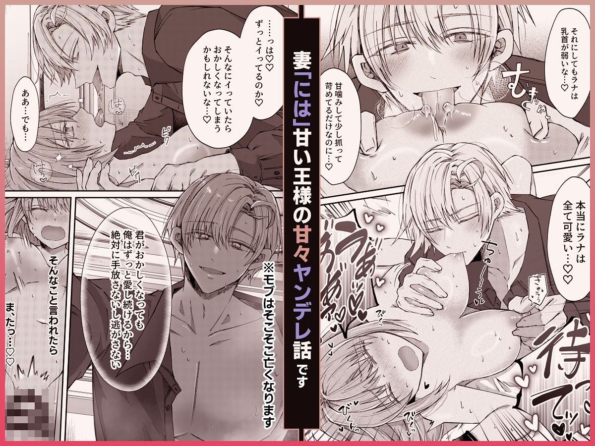 悪女になったので離縁を希望しても幼馴染ヤンデレ陛下は頷かない - サンプル画像 9