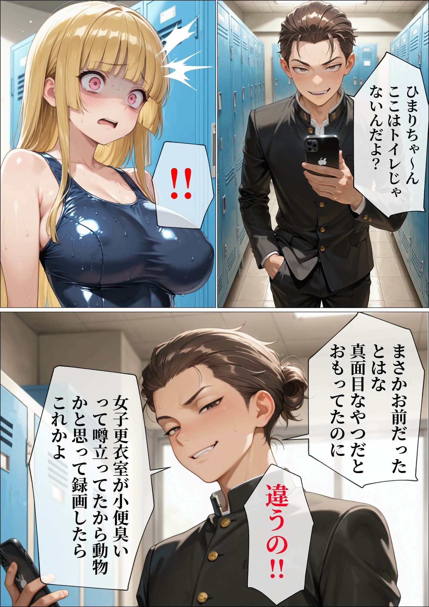 放課後、幼馴染の恋を壊してあげる。＃2 〜オナニー放尿癖が見つかって... - サンプル画像 7