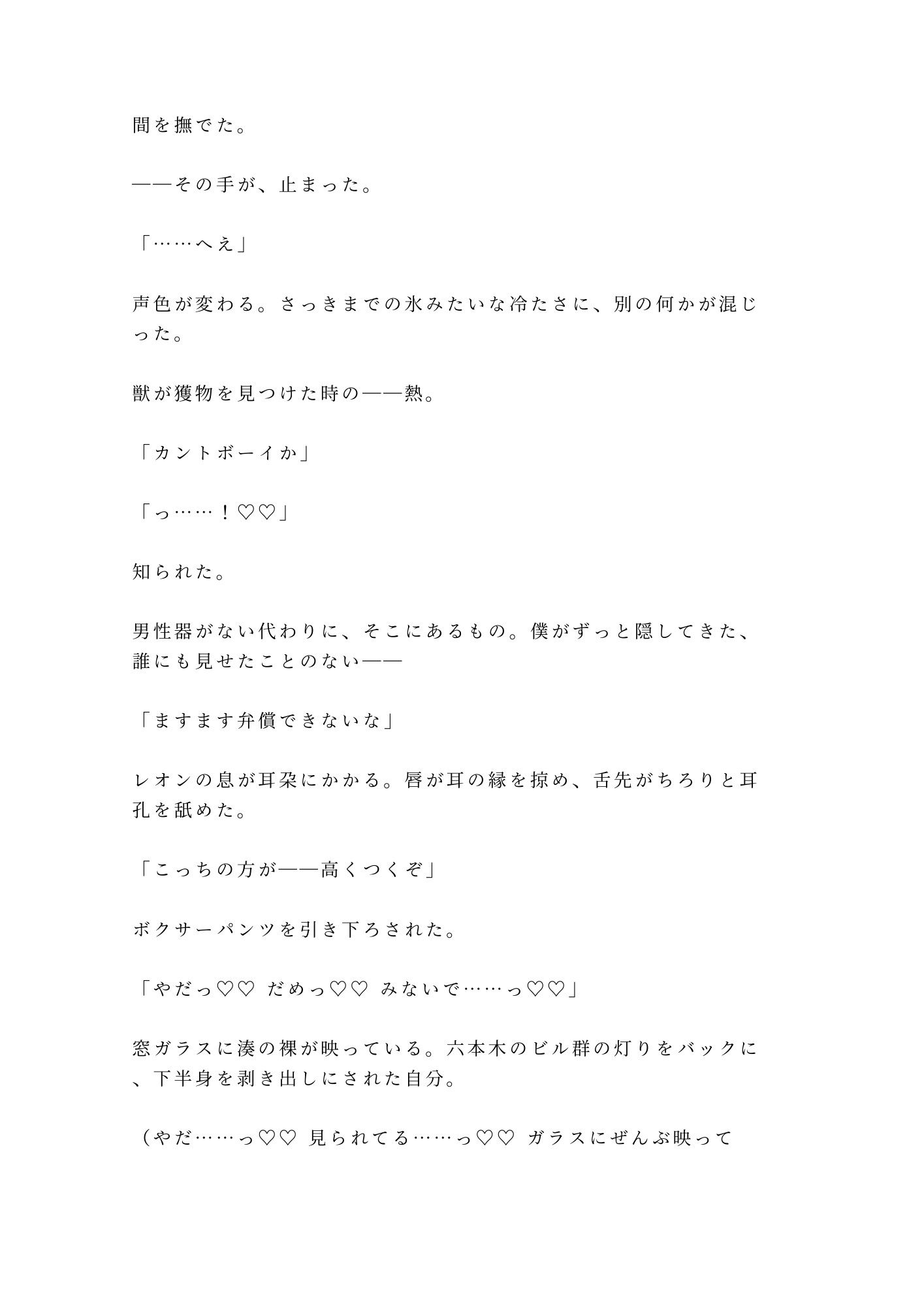 「弁償できるのか？」六本木最上階で御曹司にカントを暴かれたベルボーイが夜景の前で三回中出しされる話 - サンプル画像 5