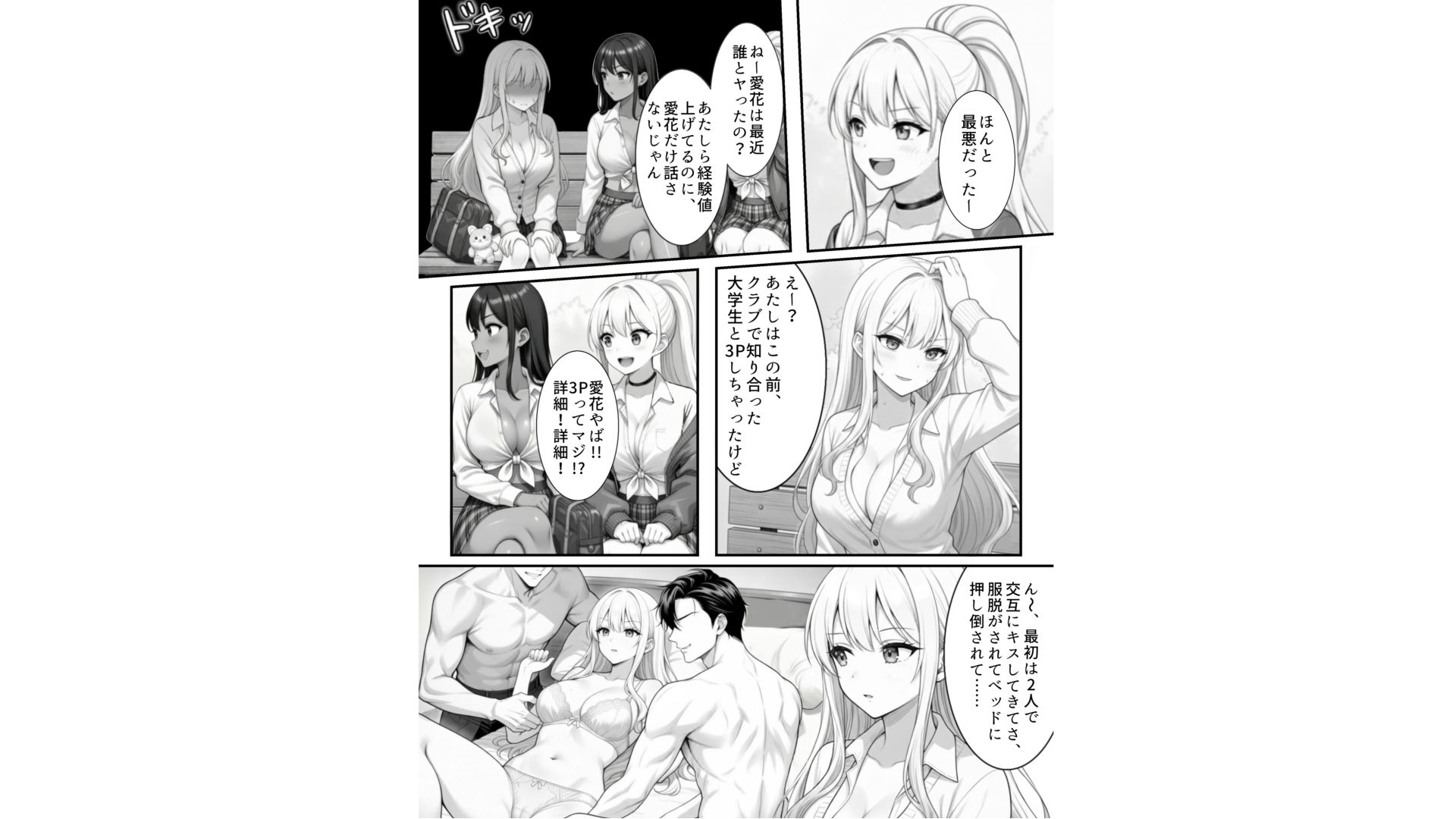 見せかけビッチギャルの本気処女喪失〜陰キャのヤバテクで何度もハメられイかされる〜 - サンプル画像 2