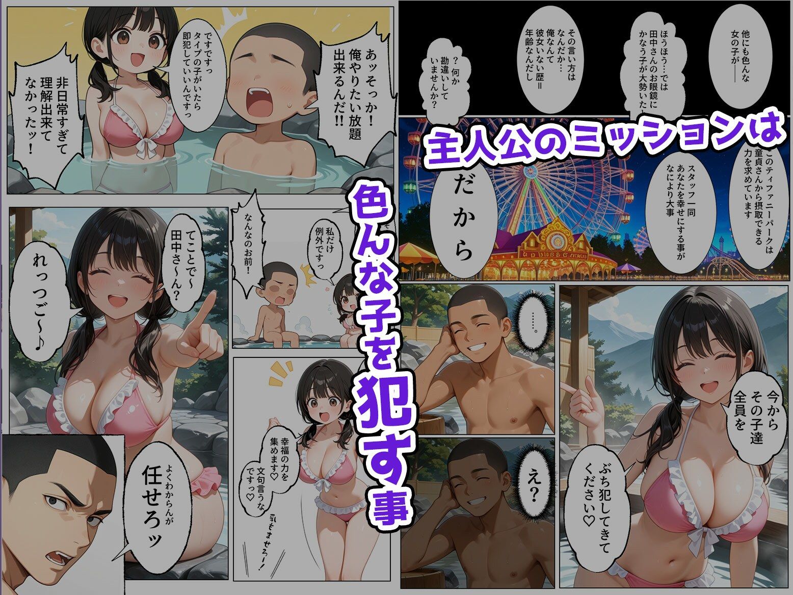 ティファニーパーク〜ここのスタッフ全員犯し放題って本当ですか？〜2話 - サンプル画像 3