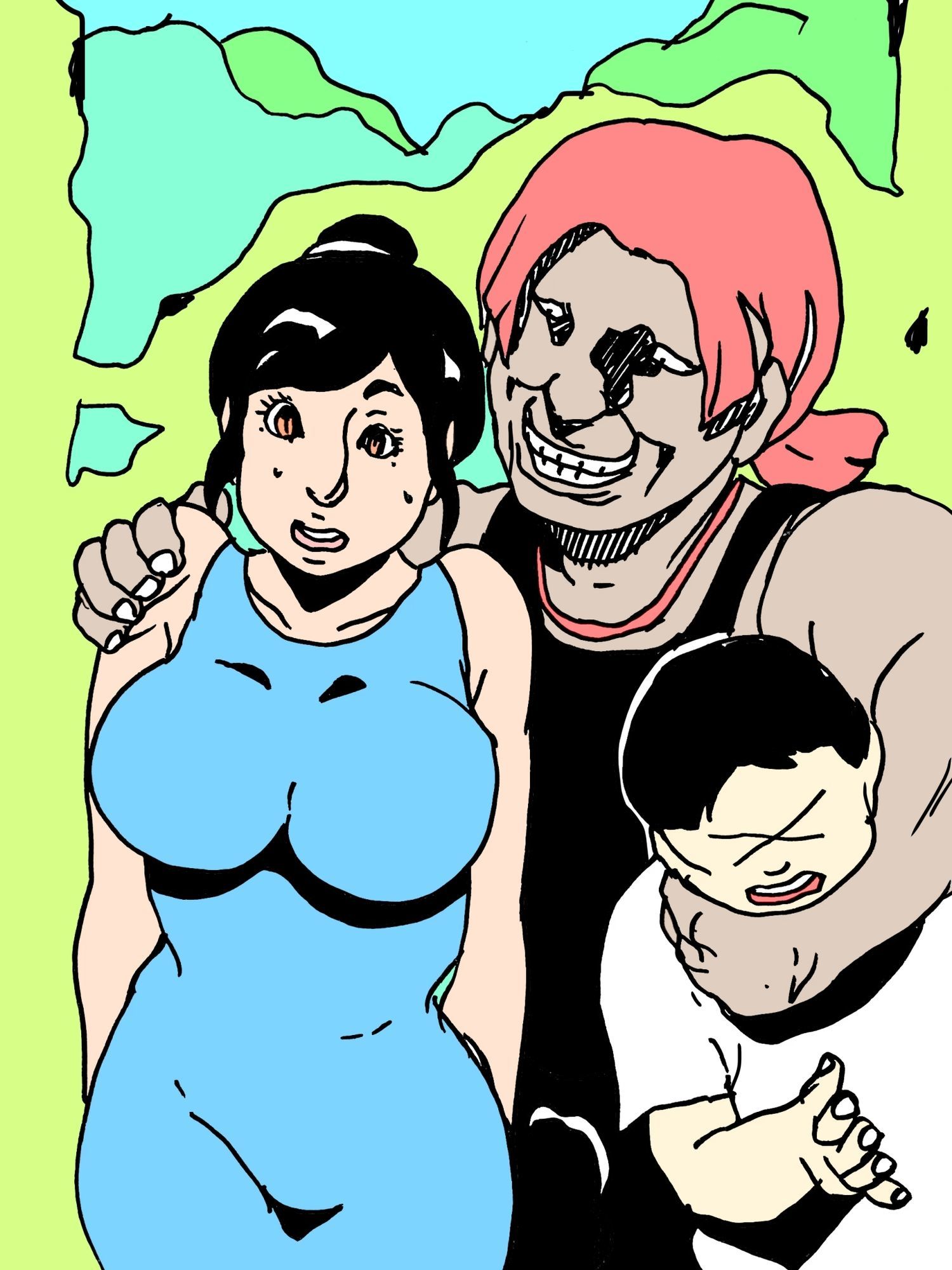 数年ぶりに再会した親友とその奥さんと仲良くなれて幸せです - サンプル画像 9