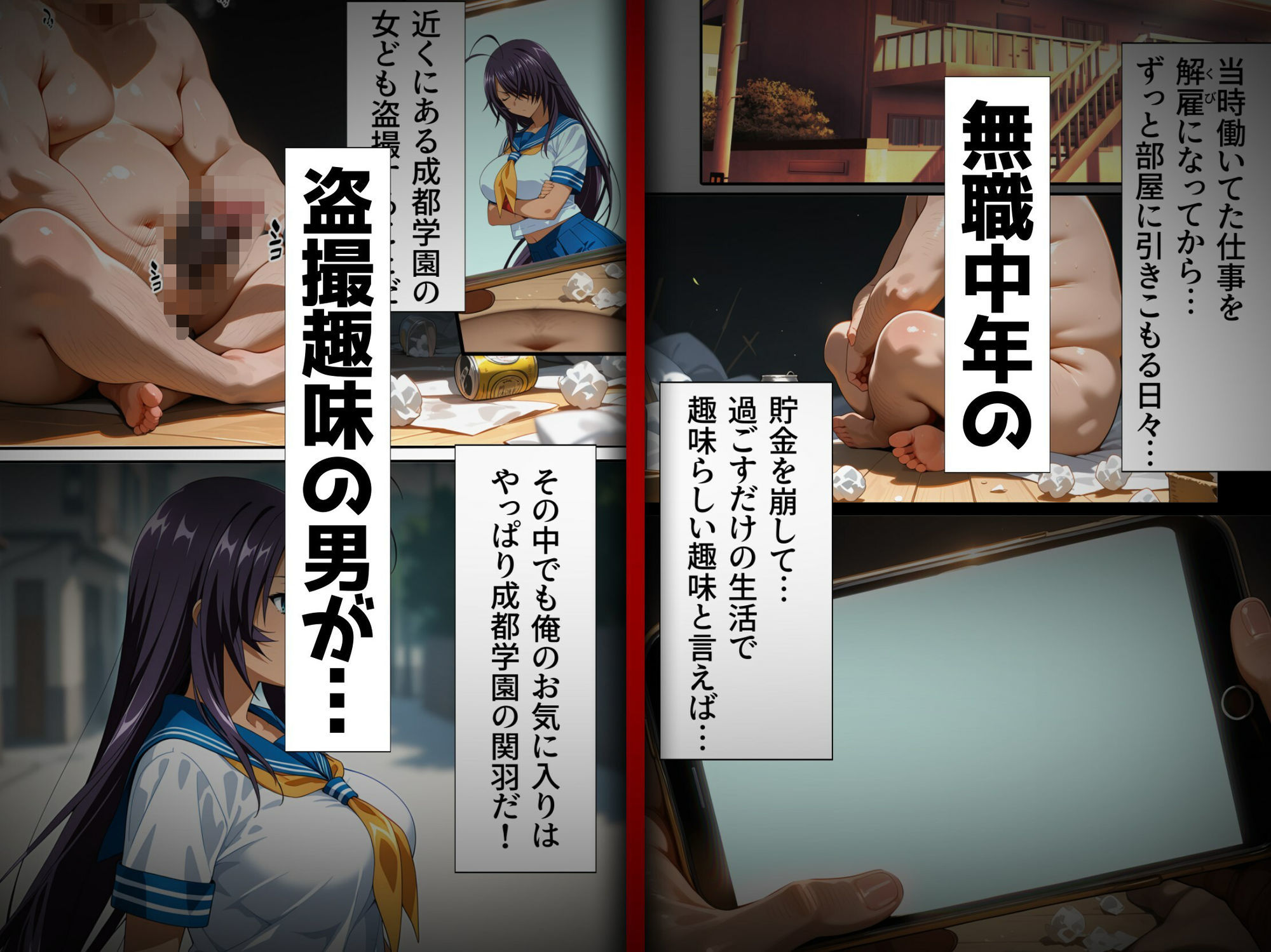 1回きりの催●アプリで闘士二人をヤリたい放題 - サンプル画像 1