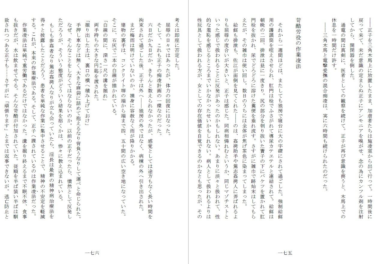 昭和隷淫記 贄花二輪  合気道娘の入淫痴凌篇 - サンプル画像 3