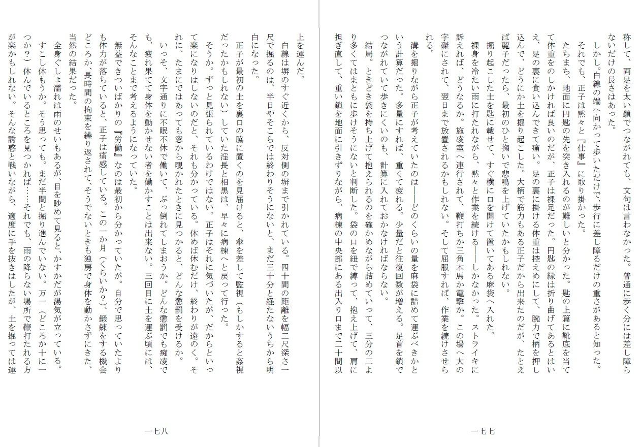 昭和隷淫記 贄花二輪  合気道娘の入淫痴凌篇 - サンプル画像 4