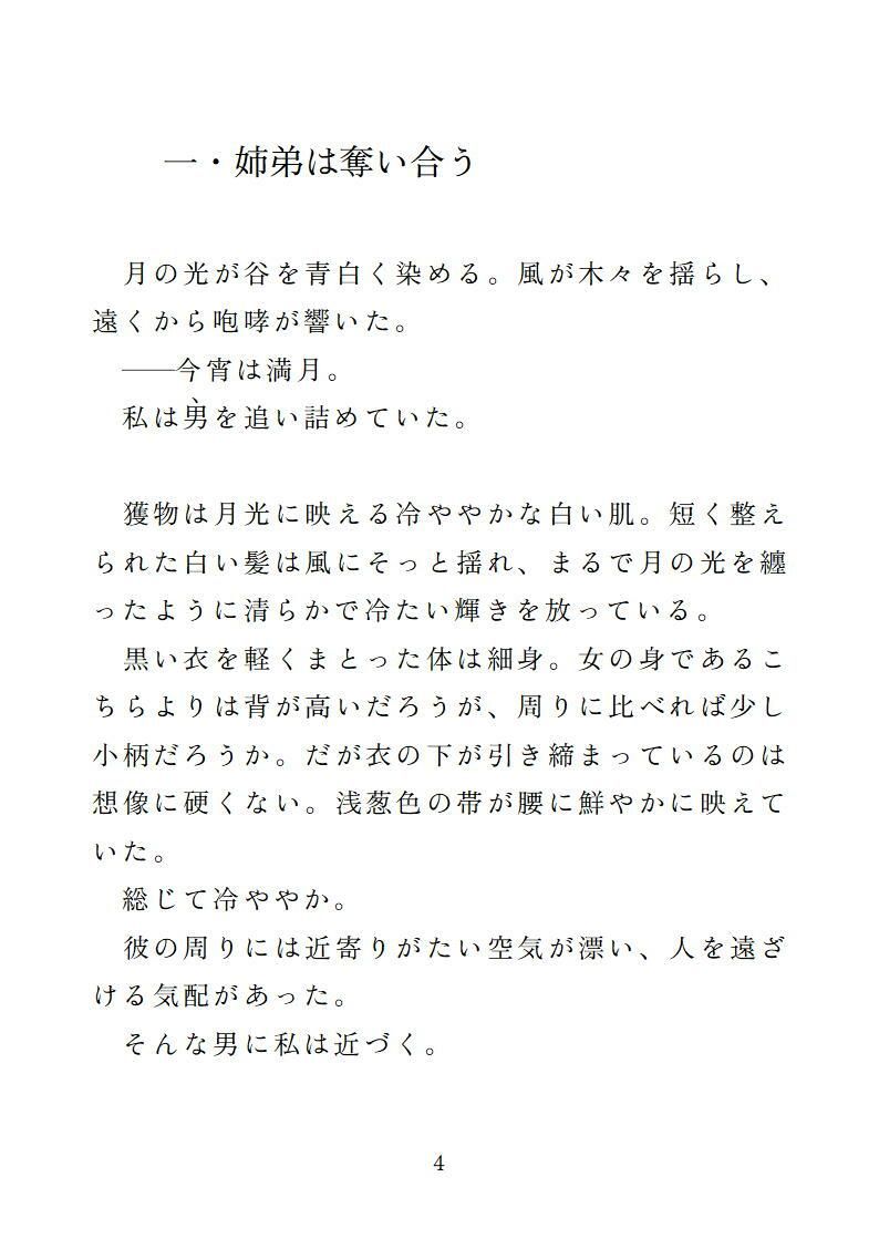 狼一族の長争いで姉は勝ち弟は欲しい物を手に入れた。 - サンプル画像 5