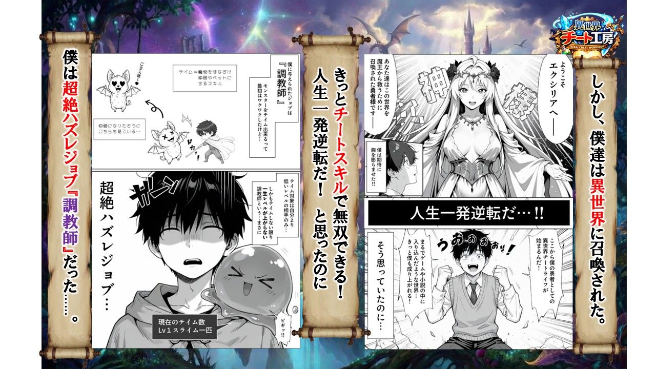 異世界でハズレジョブ『調教師』を与えられた僕は、女王と呼ばれた高慢高飛車お嬢様を可愛い雌豚ペットに完堕ちさせる。 - サンプル画像 3