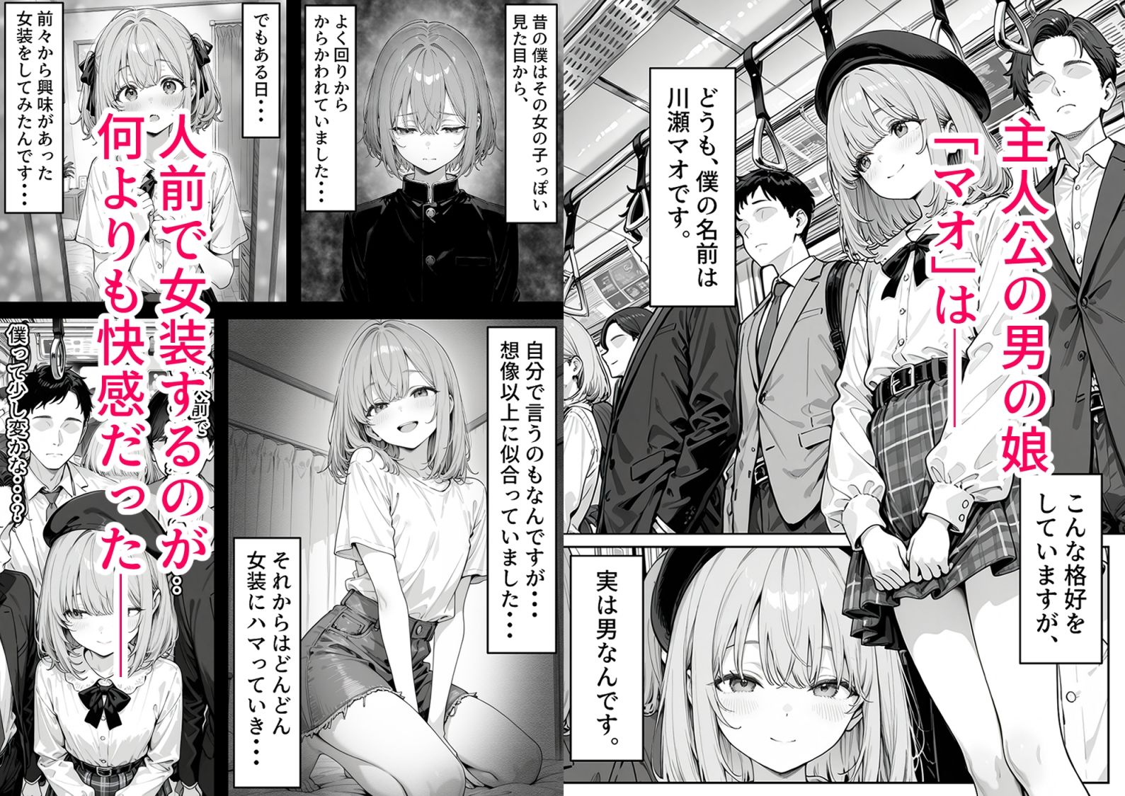 男の娘トレイン - サンプル画像 2