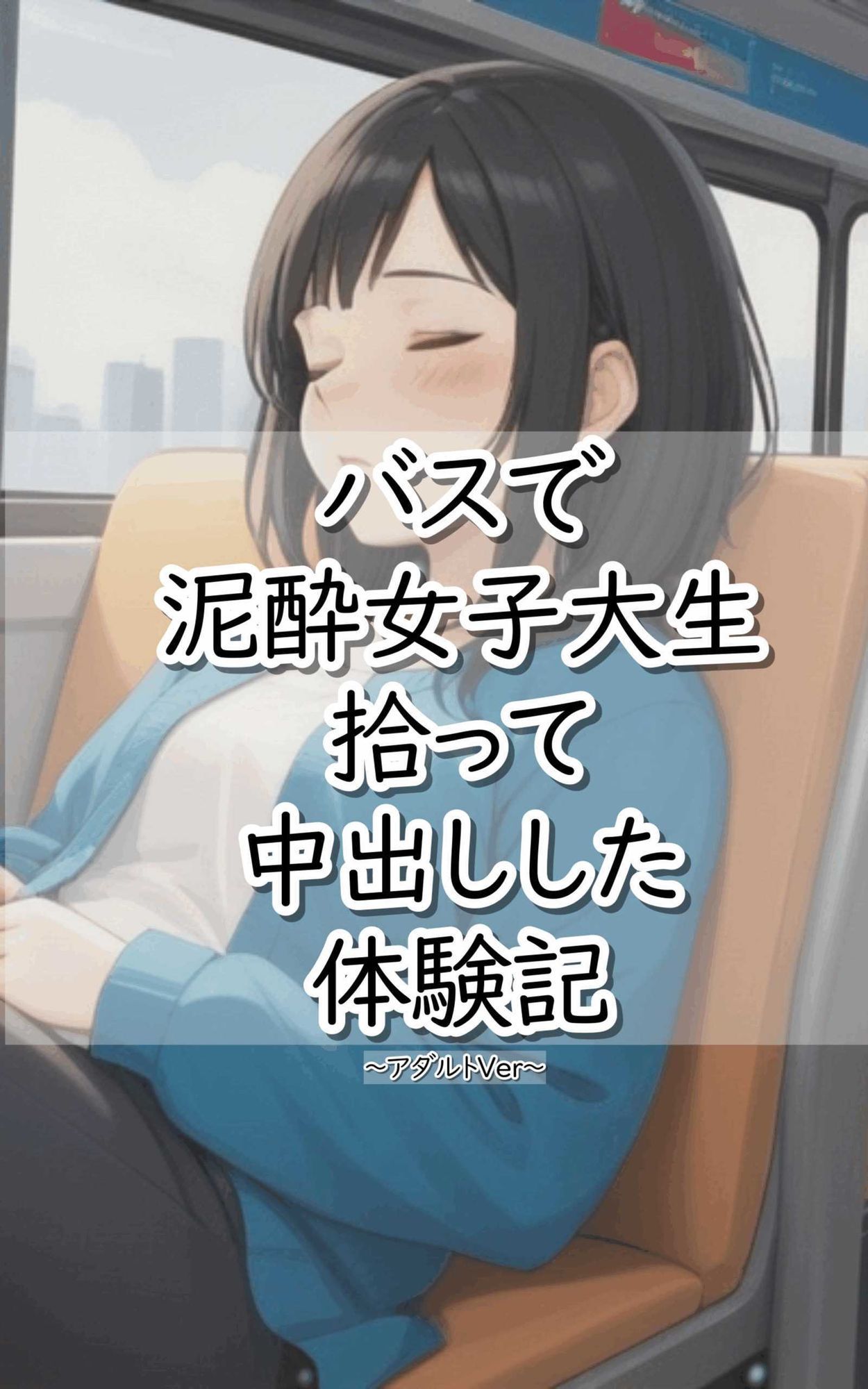 【R18小説】バスで泥●女子大生拾って中出しした体験記 - サンプル画像 1