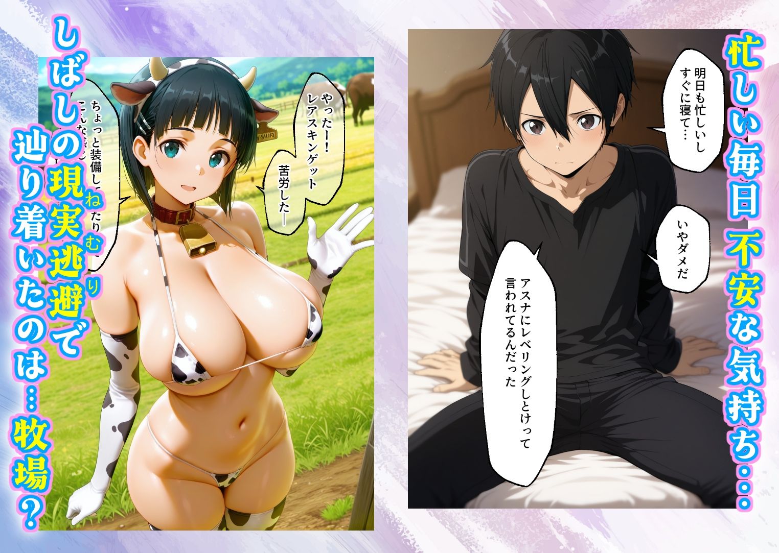 ようこそ秘密の搾乳牧場へ イチャイチャ種付け体験 妹編 - サンプル画像 1