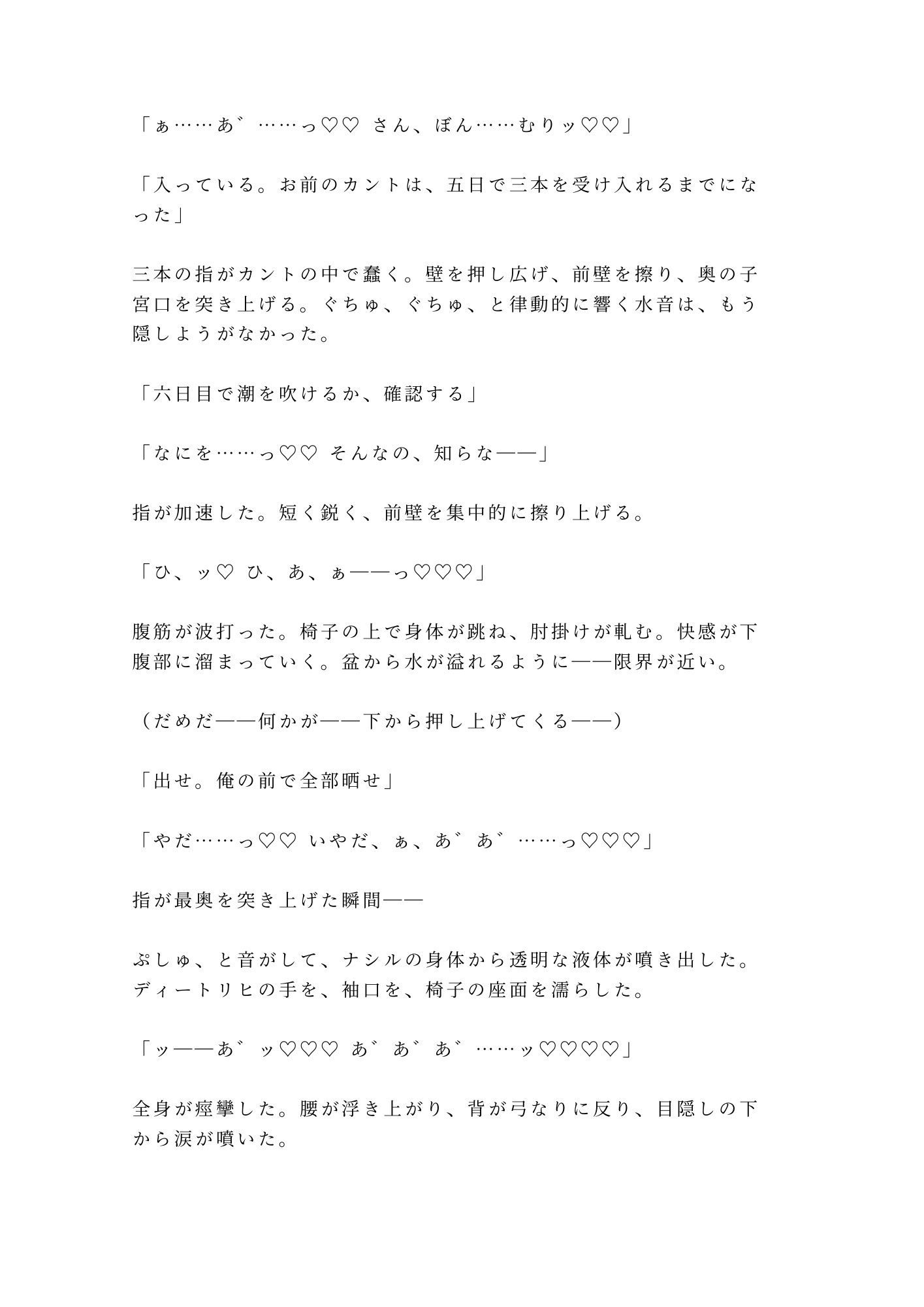 王の寵愛を受ける側近の正体がカントだと知った宰相に「この秘密、陛下に伝えてほしくなければ」と執務室で毎晩脅される話 - サンプル画像 7