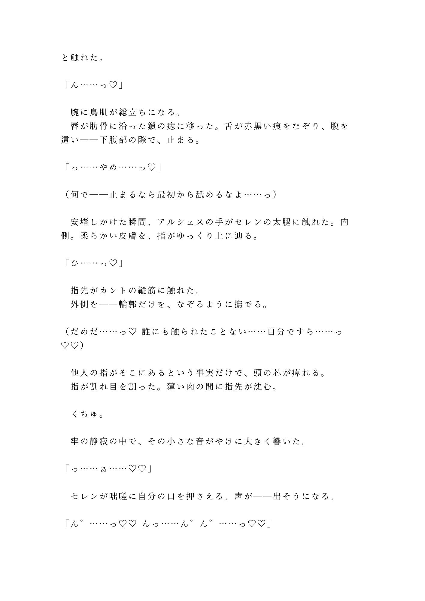 乙女ゲームの悪役騎士に転生したカントが攻略対象の王子に「お前を処刑する前に一つだけ確かめたいことがある」と牢の中で運命を変えられる話 - サンプル画像 6